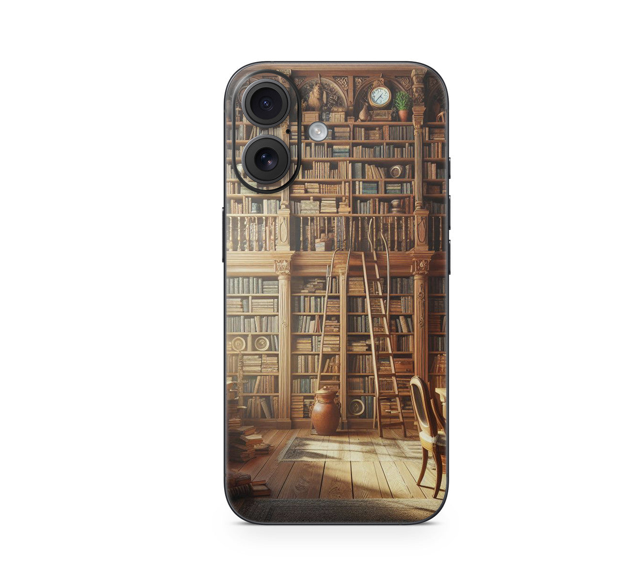 iPhone 17 Skin Design Schutzfolie Vinyl Cover Library Aufkleber Skins4u