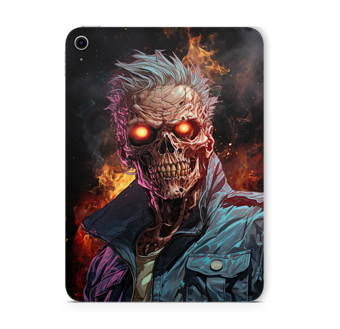 iPad Air Skin Schutzfolie Aufkleber Vinyl Skins Zombie Fire Aufkleber Skins4u