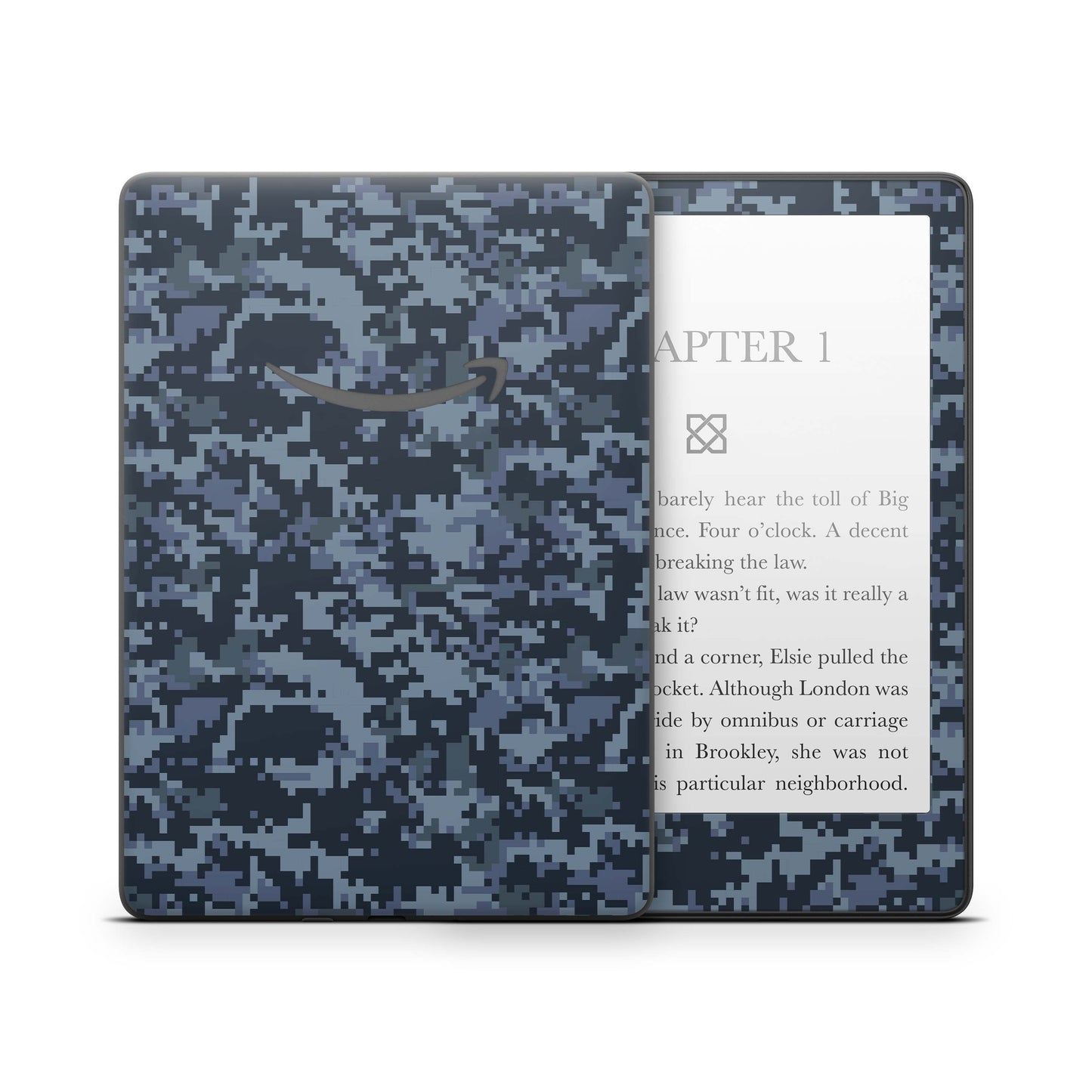 Amazon Kindle Colorsoft Signature Skin Design Schutzfolie Vinyl Skins Digital navy camo Aufkleber Skins4u