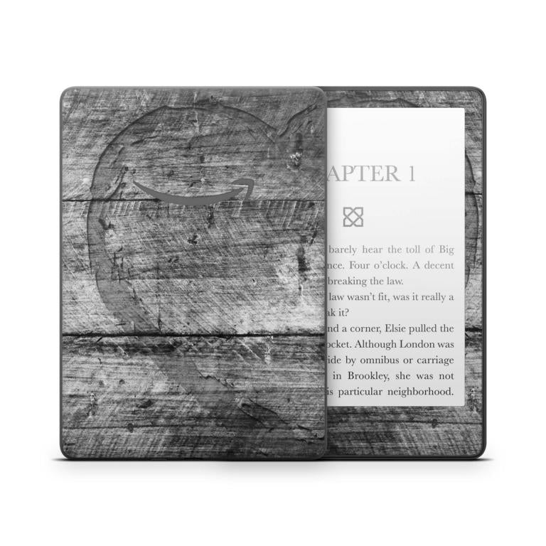 Amazon Kindle mit 6" Display 10.Generation 2019 Schutzfolie Heart on wood Aufkleber skins4u