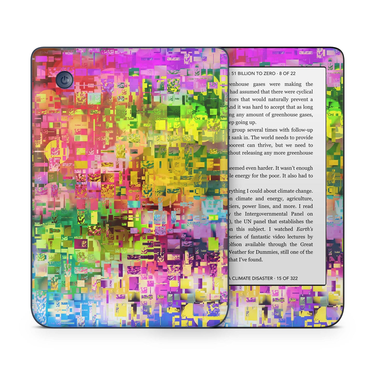 Kobo Clara Colour / Tolino Shine Color Skin Schutzfolie Kratzerschutz Design Vinyl Aufkleber Abstract Aufkleber skins4u