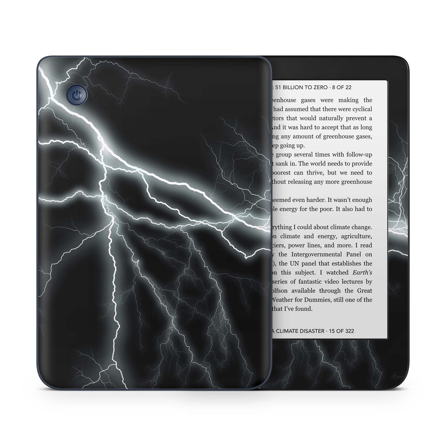 Kobo Clara Colour / Tolino Shine Color Skin Schutzfolie Kratzerschutz Design Vinyl Aufkleber Apocalypse black Aufkleber skins4u