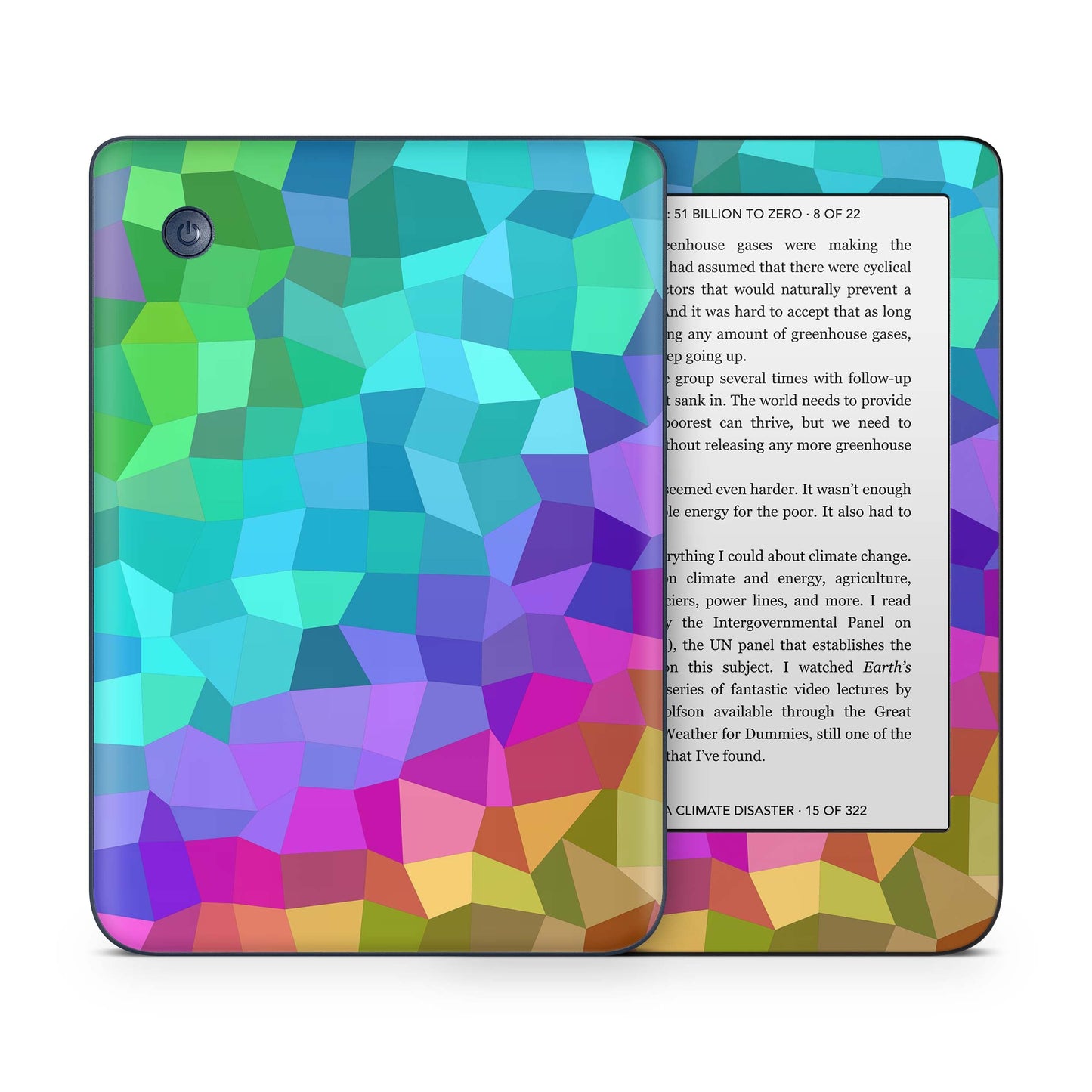 Kobo Clara Colour / Tolino Shine Color Skin Schutzfolie Kratzerschutz Design Vinyl Aufkleber Cruo Aufkleber skins4u