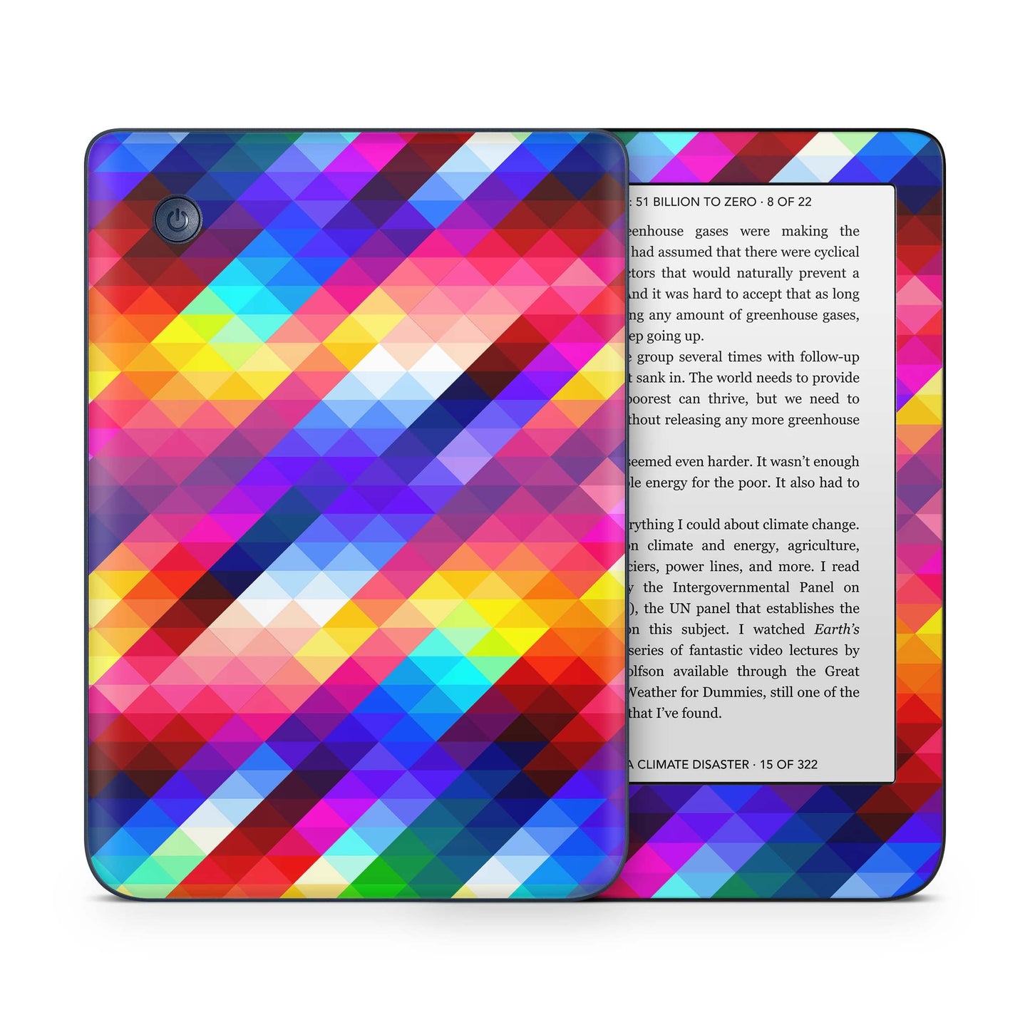 Kobo Clara Colour / Tolino Shine Color Skin Schutzfolie Kratzerschutz Design Vinyl Aufkleber Geo Aufkleber skins4u