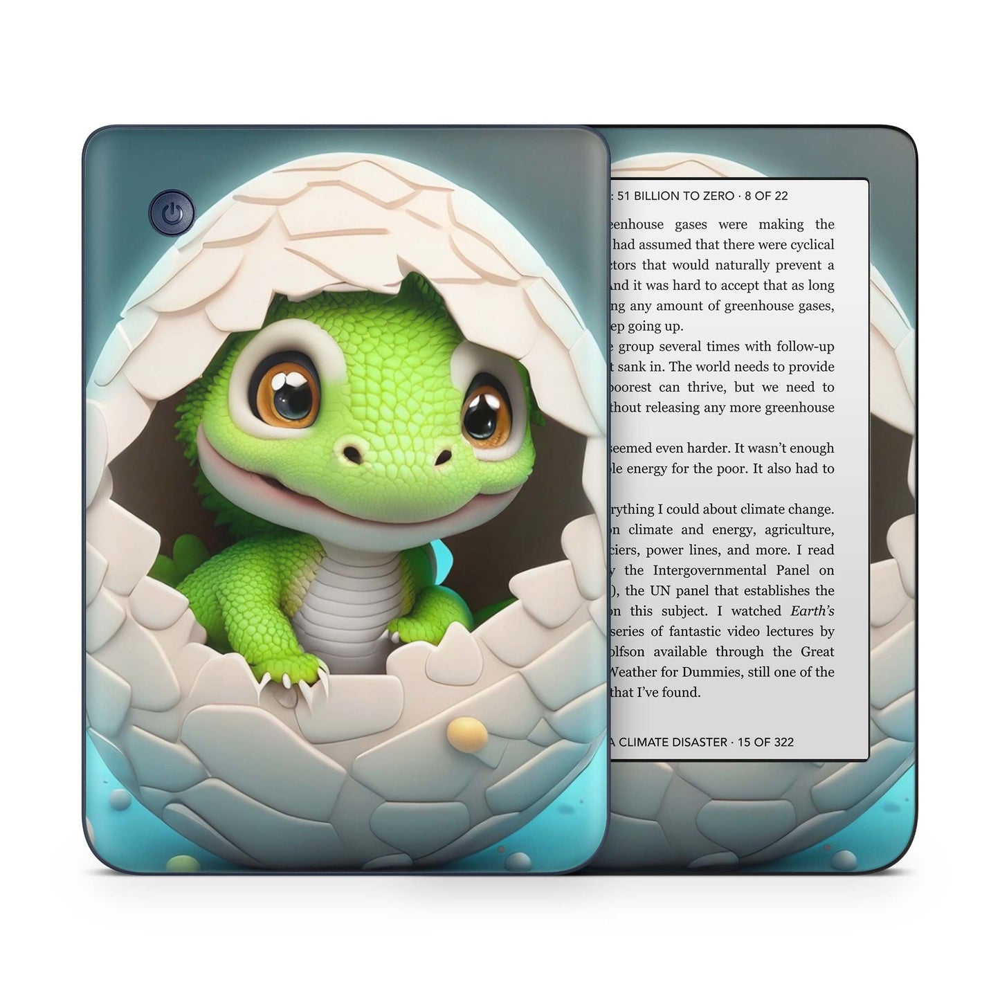 Kobo Clara Colour / Tolino Shine Color Skin Schutzfolie Kratzerschutz Design Vinyl Aufkleber New Life Aufkleber skins4u