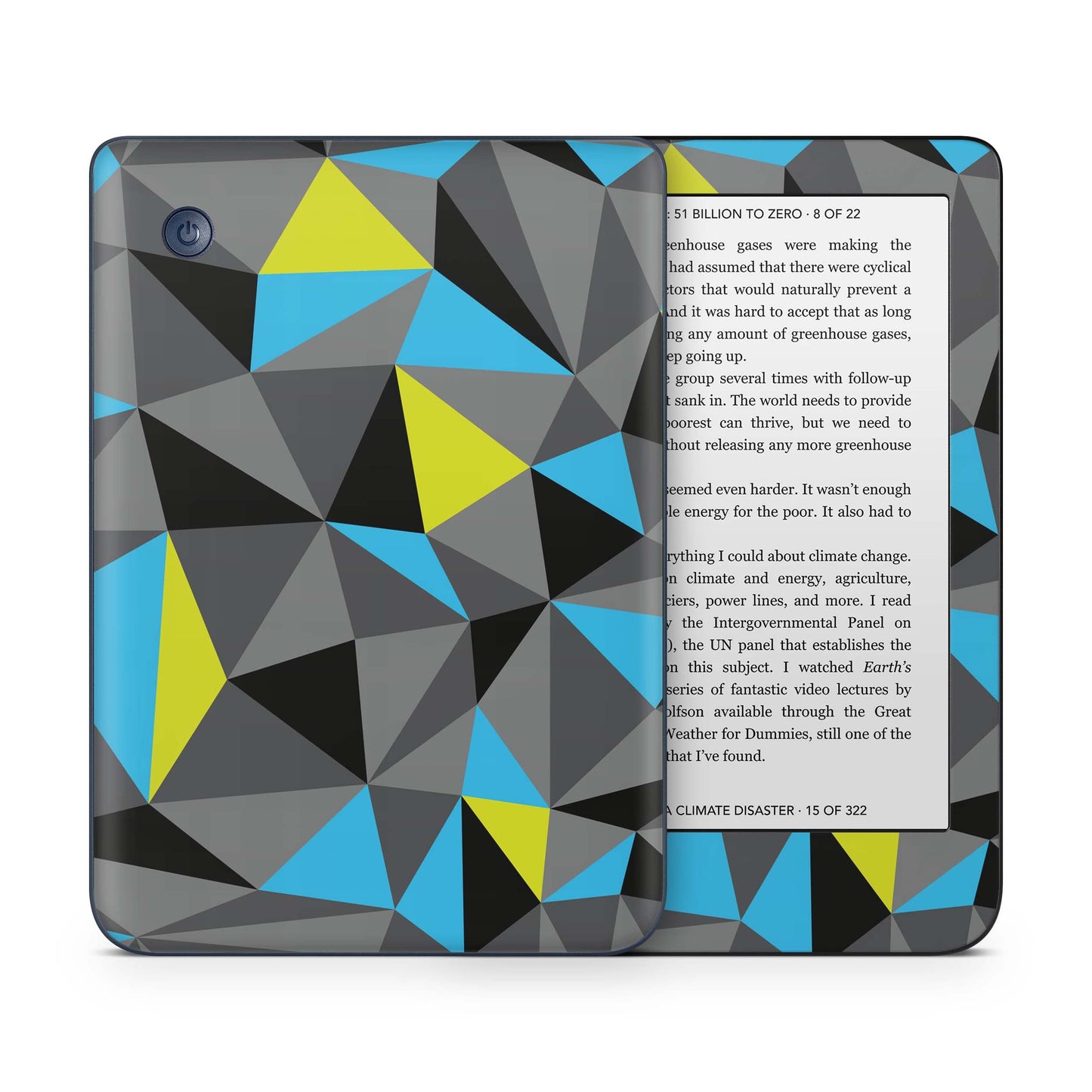 Kobo Clara Colour / Tolino Shine Color Skin Schutzfolie Kratzerschutz Design Vinyl Aufkleber Polycolor Aufkleber skins4u