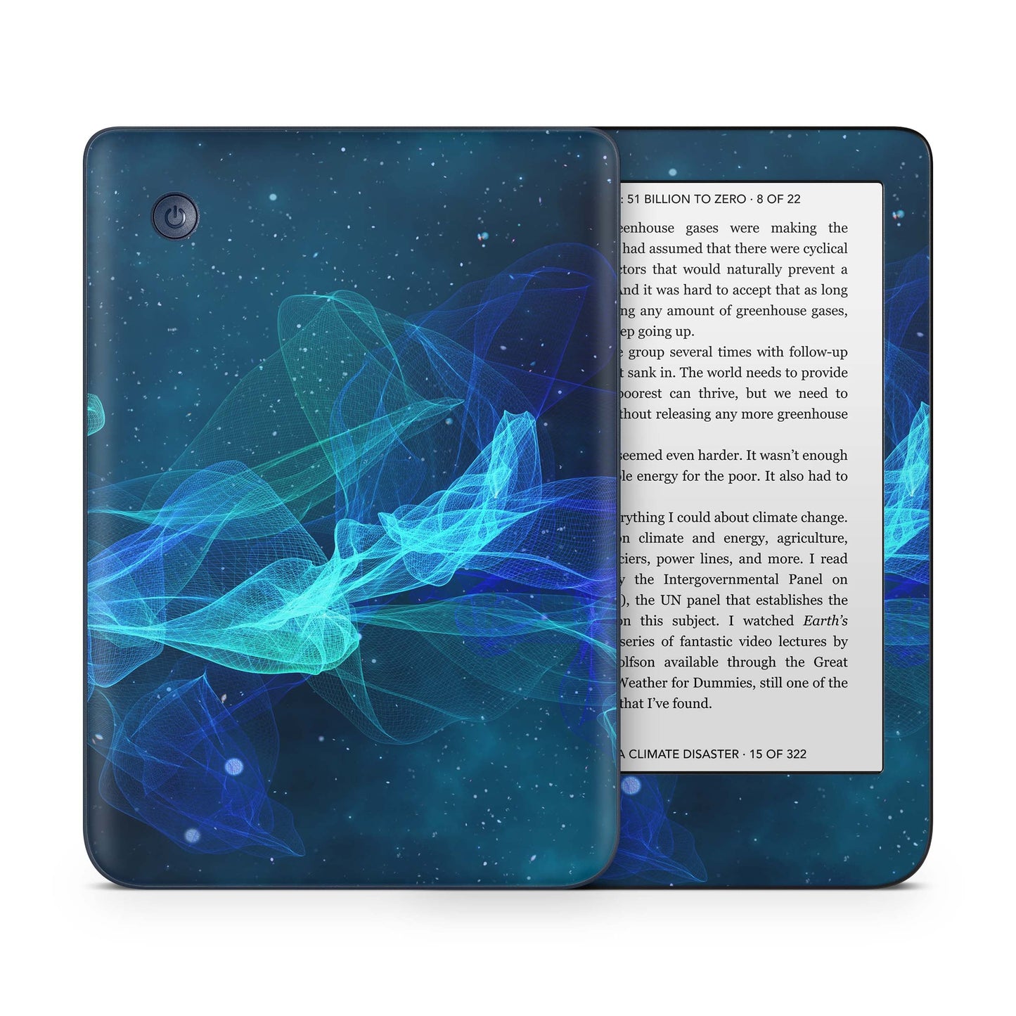 Kobo Clara Colour / Tolino Shine Color Skin Schutzfolie Kratzerschutz Design Vinyl Aufkleber Star Spiral Aufkleber skins4u