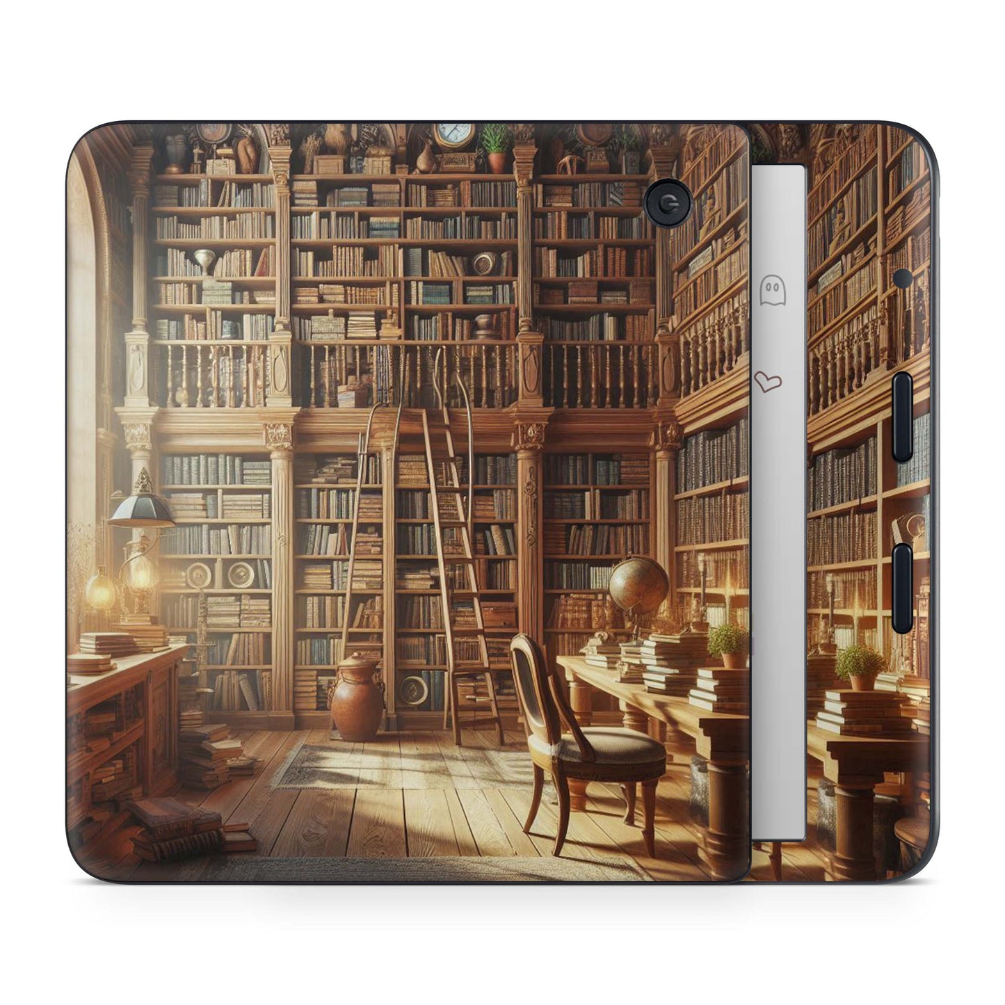 Kobo Libra Colour / Tolino Vision Color Skin Schutzfolie Kratzerschutz Design Vinyl Aufkleber Bücherei Aufkleber skins4u