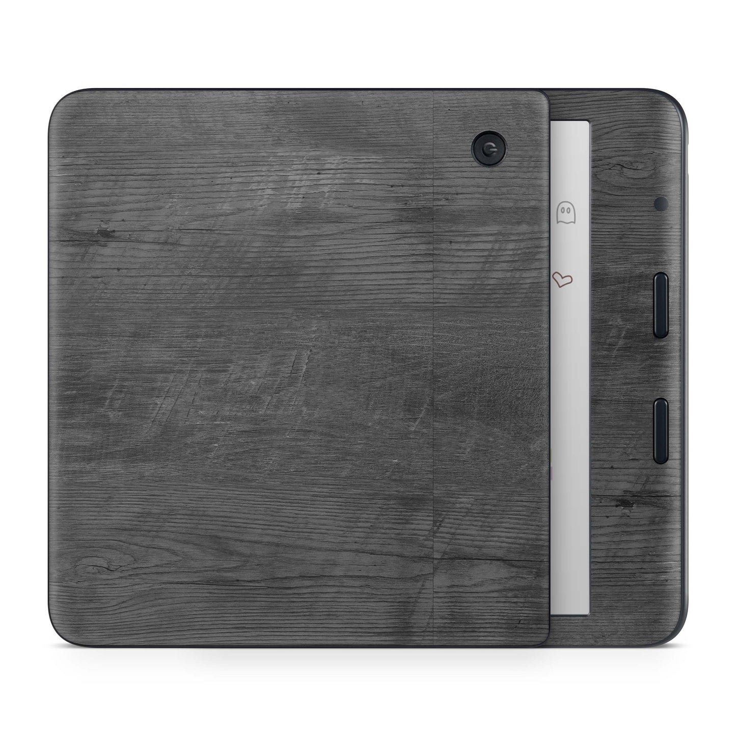 Kobo Libra 2 / Tolino Vision 6 Skin Schutzfolie Kratzerschutz Design Vinyl Aufkleber Black Woodgrain Aufkleber skins4u