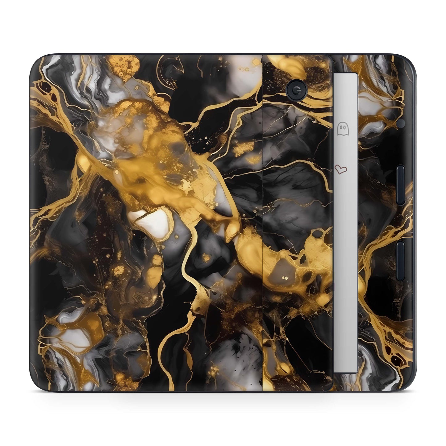 Kobo Libra Colour / Tolino Vision Color Skin Schutzfolie Kratzerschutz Design Vinyl Aufkleber Dark Gold Aufkleber skins4u