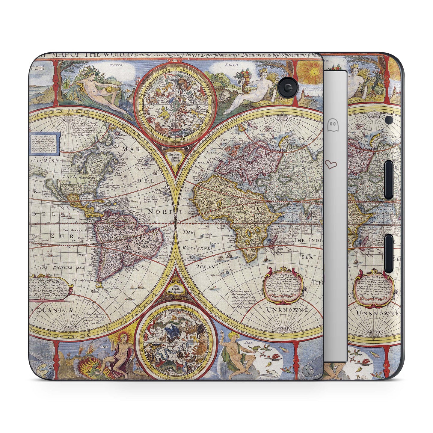 Kobo Libra Colour / Tolino Vision Color Skin Schutzfolie Kratzerschutz Design Vinyl Aufkleber Quest Aufkleber skins4u