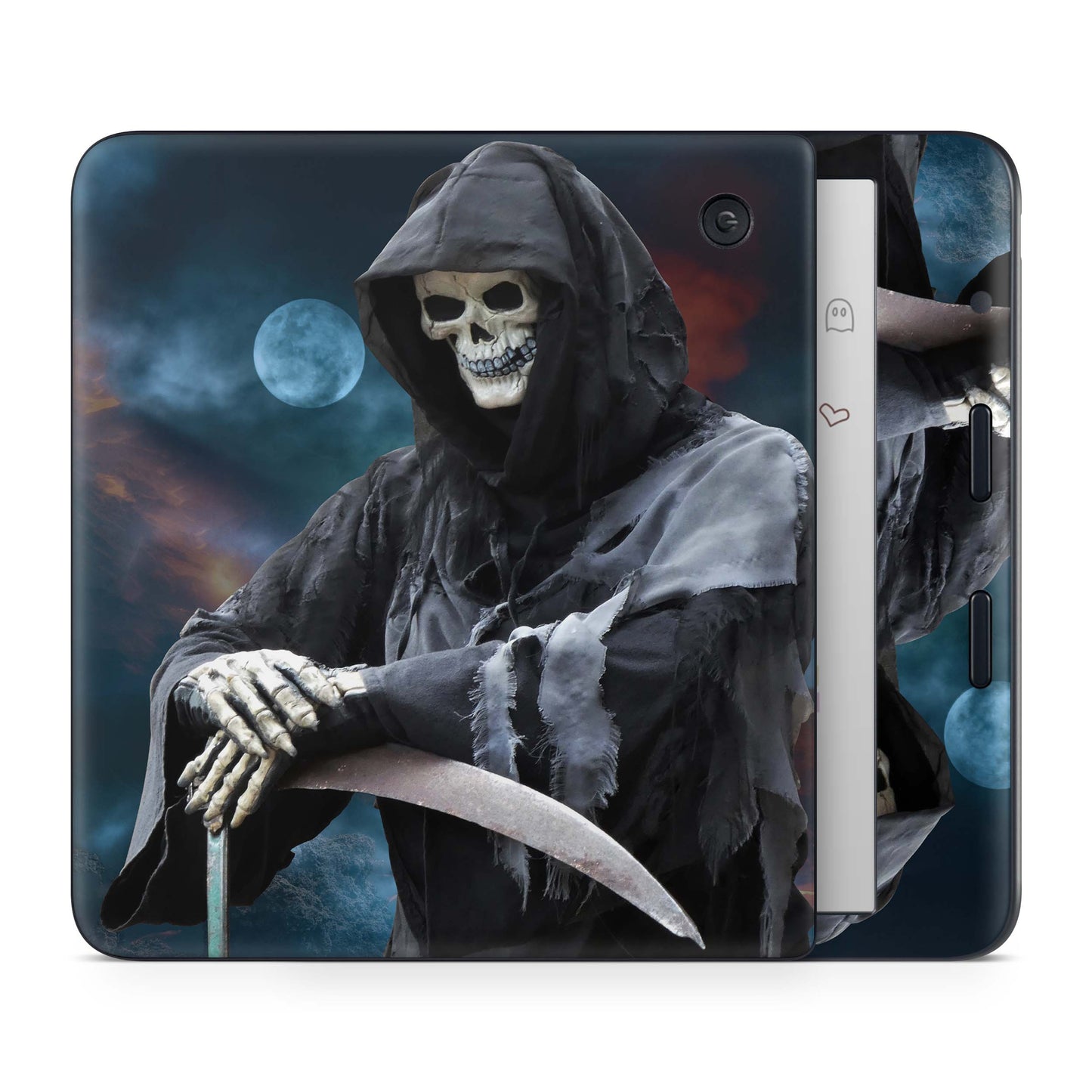 Kobo Libra 2 / Tolino Vision 6 Skin Schutzfolie Kratzerschutz Design Vinyl Aufkleber Reaper Aufkleber skins4u