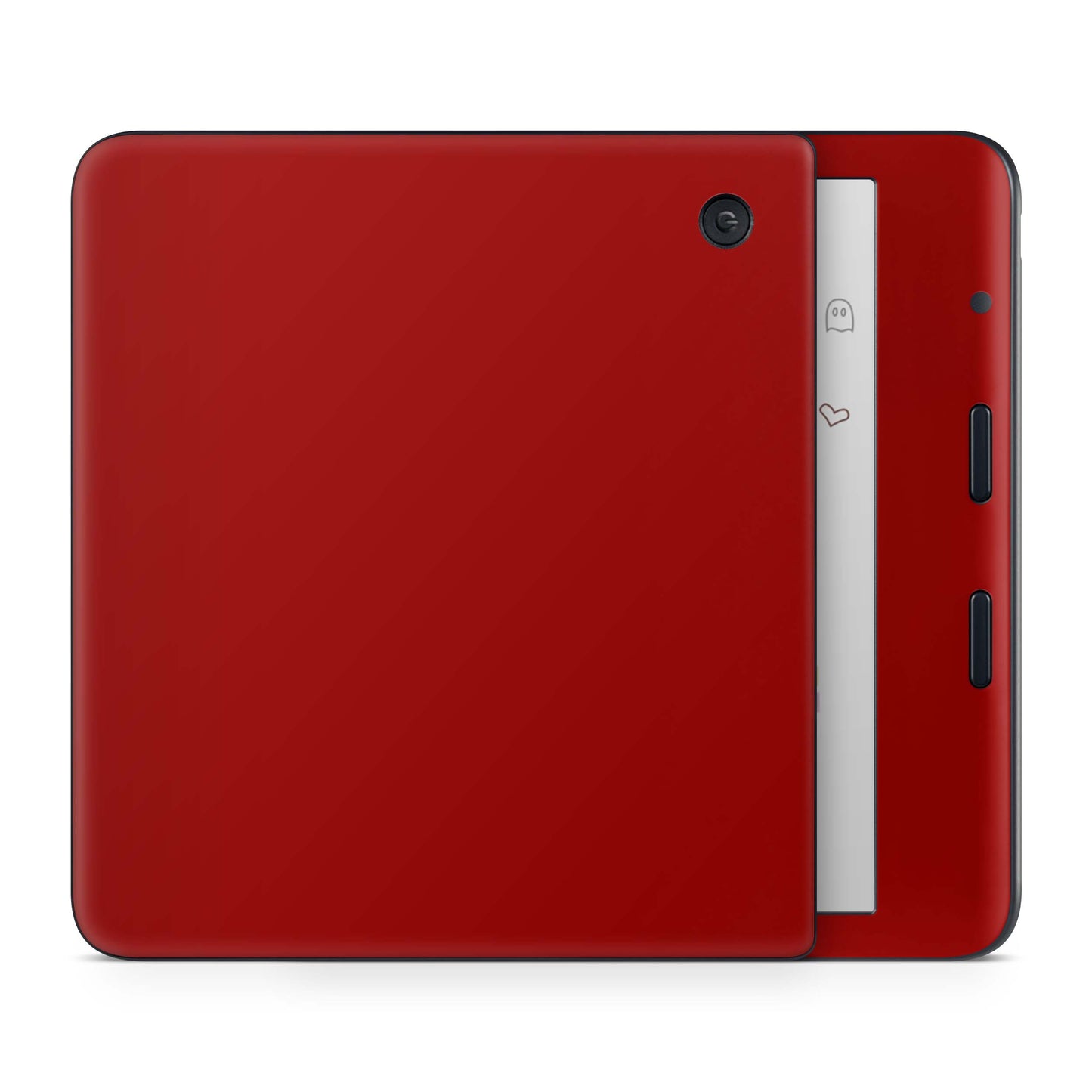 Kobo Libra Colour / Tolino Vision Color Skin Schutzfolie Kratzerschutz Design Vinyl Aufkleber Solid state dunkelrot Aufkleber skins4u