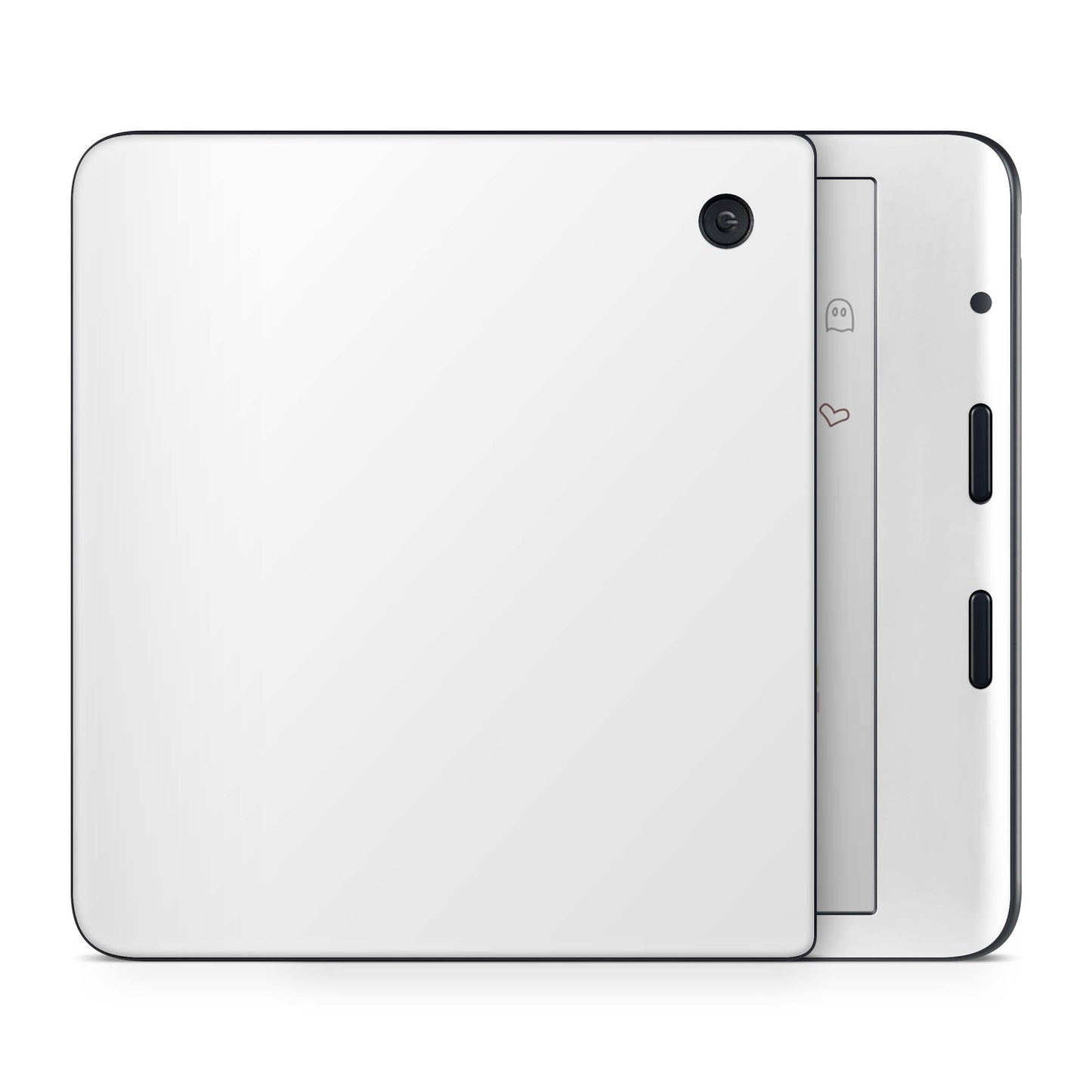 Kobo Libra 2 / Tolino Vision 6 Skin Schutzfolie Kratzerschutz Design Vinyl Aufkleber Solid state weiss Aufkleber skins4u