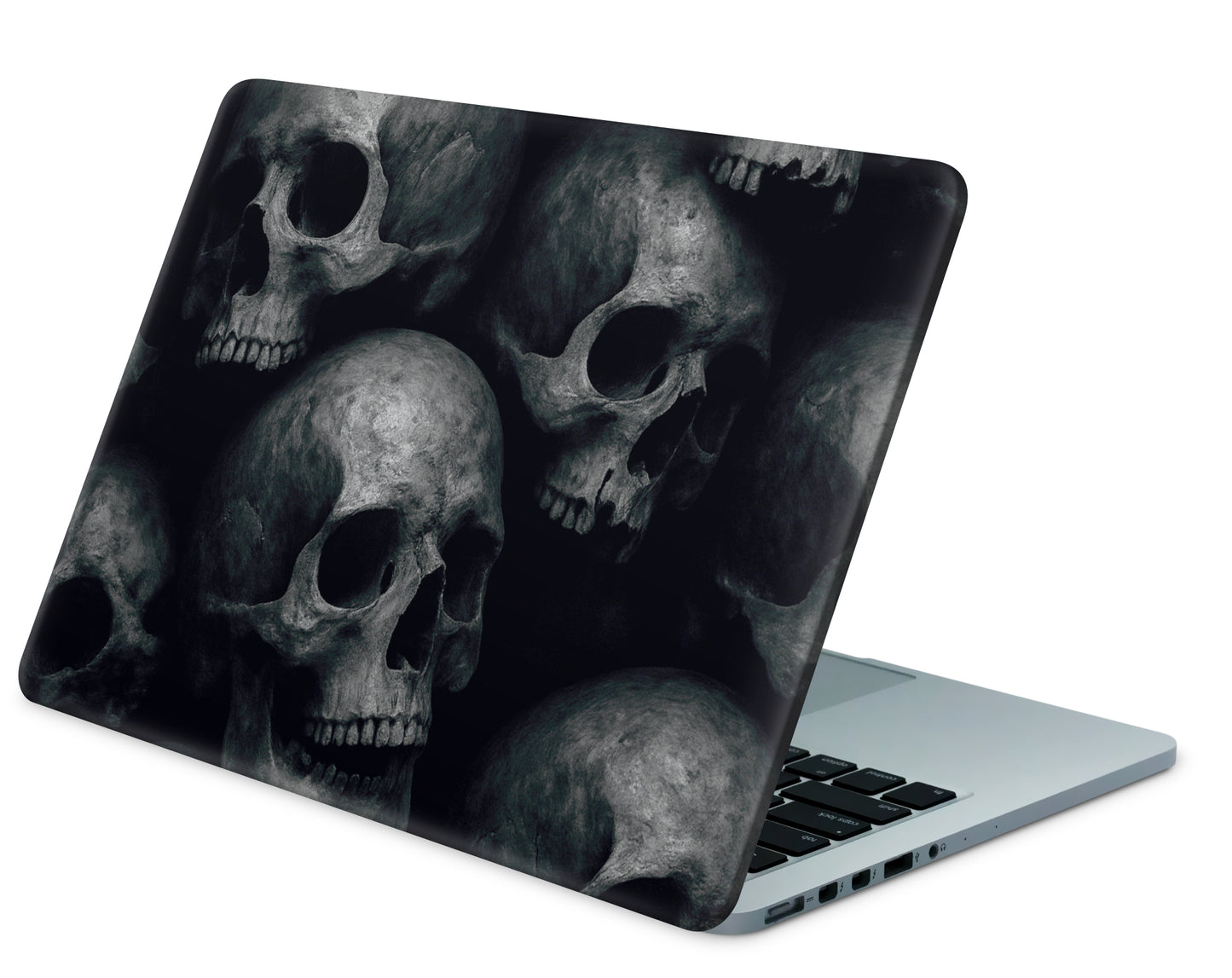 MacBook Neo Skin 13" Vinyl Schutzfolie Skulls Dark Aufkleber Skins4u