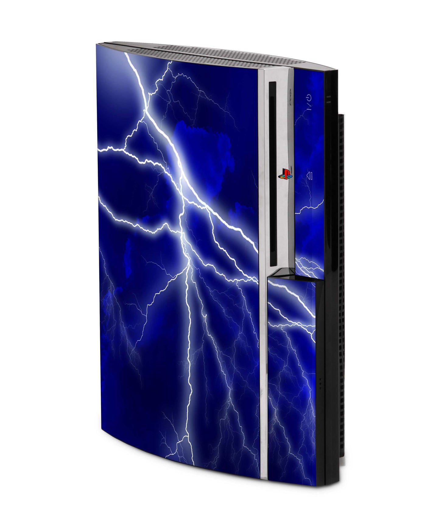 PS3 Skin Aufkleber für Fat Lady Playstation 3 Cover Folie Apocalypse-blue Aufkleber skins4u