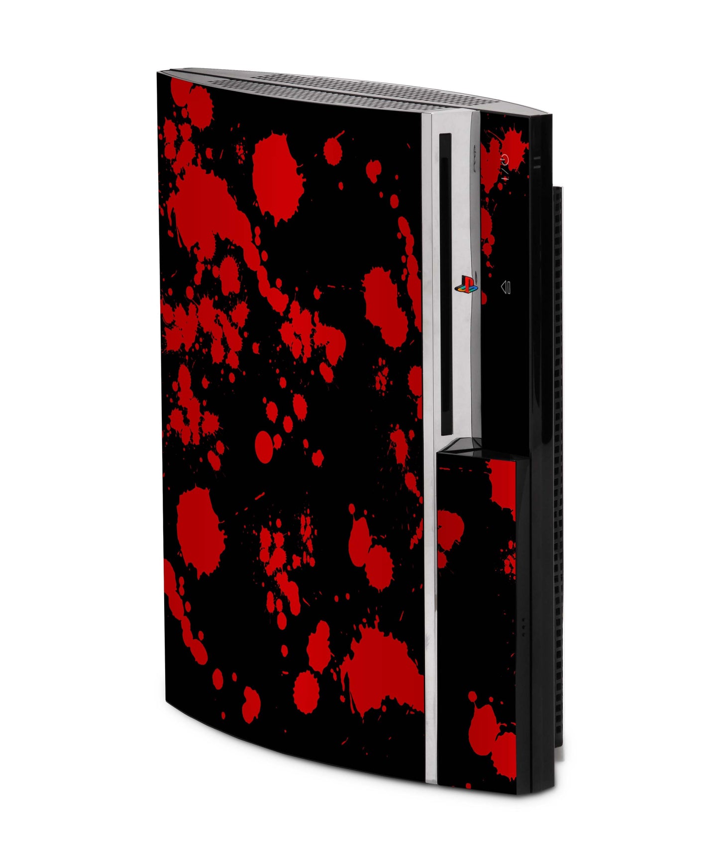 PS3 Skin Aufkleber für Fat Lady Playstation 3 Cover Folie Blood-black Aufkleber skins4u