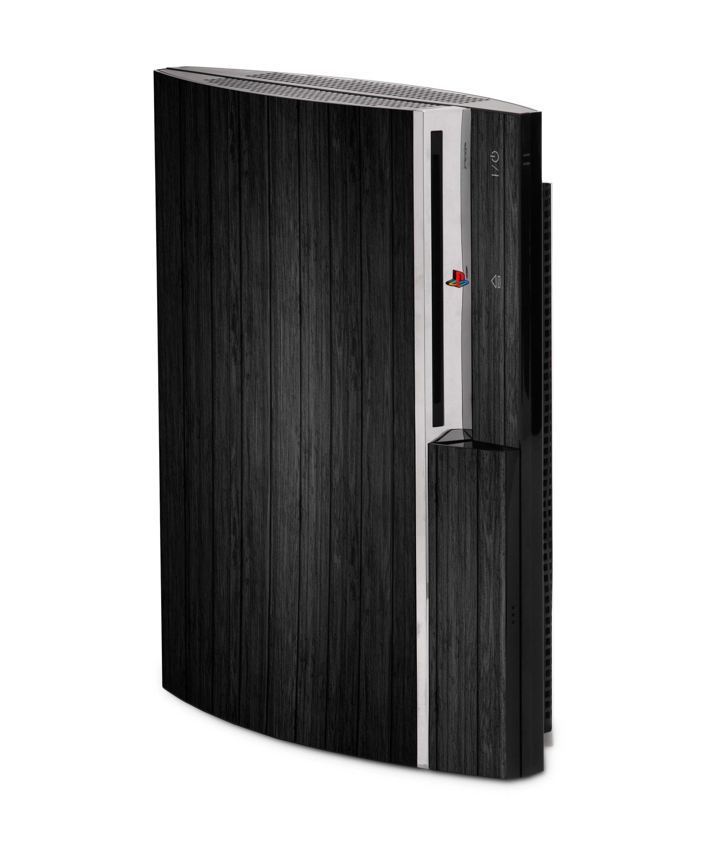 PS3 Skin Aufkleber für Fat Lady Playstation 3 Cover Folie Dark-Wood Aufkleber skins4u