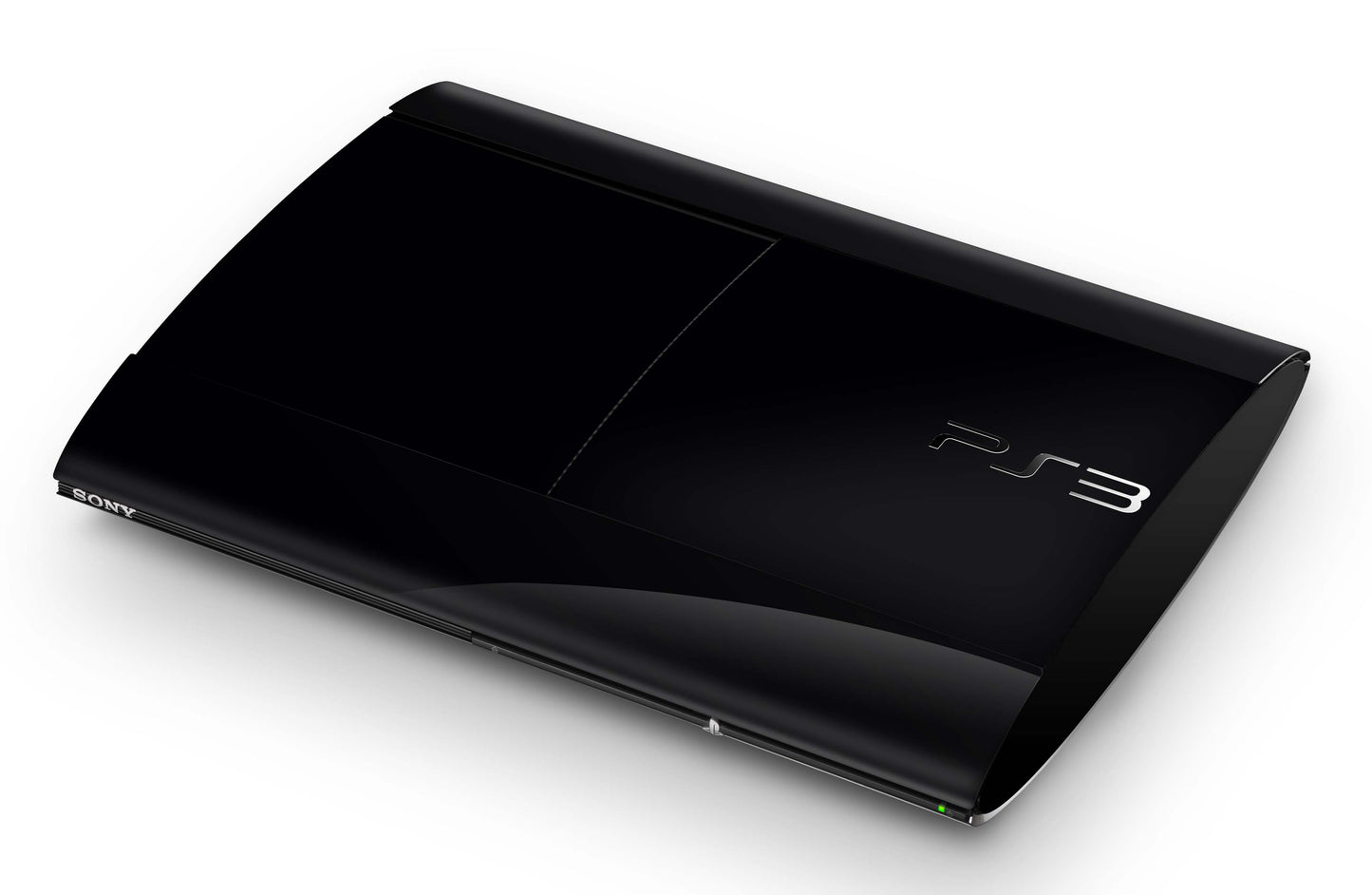 Playstation 3 Super Slim PS3 Skins Design Schutzfolie Vinyl Cover solid state black Aufkleber skins4u