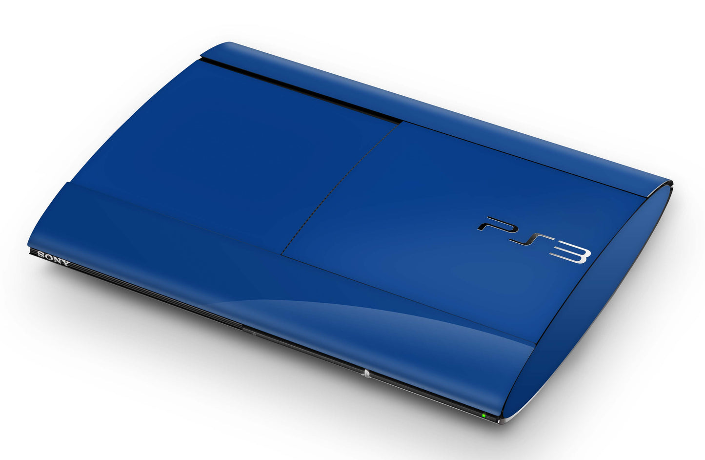 Playstation 3 Super Slim PS3 Skins Design Schutzfolie Vinyl Cover solid state darkblue Aufkleber skins4u