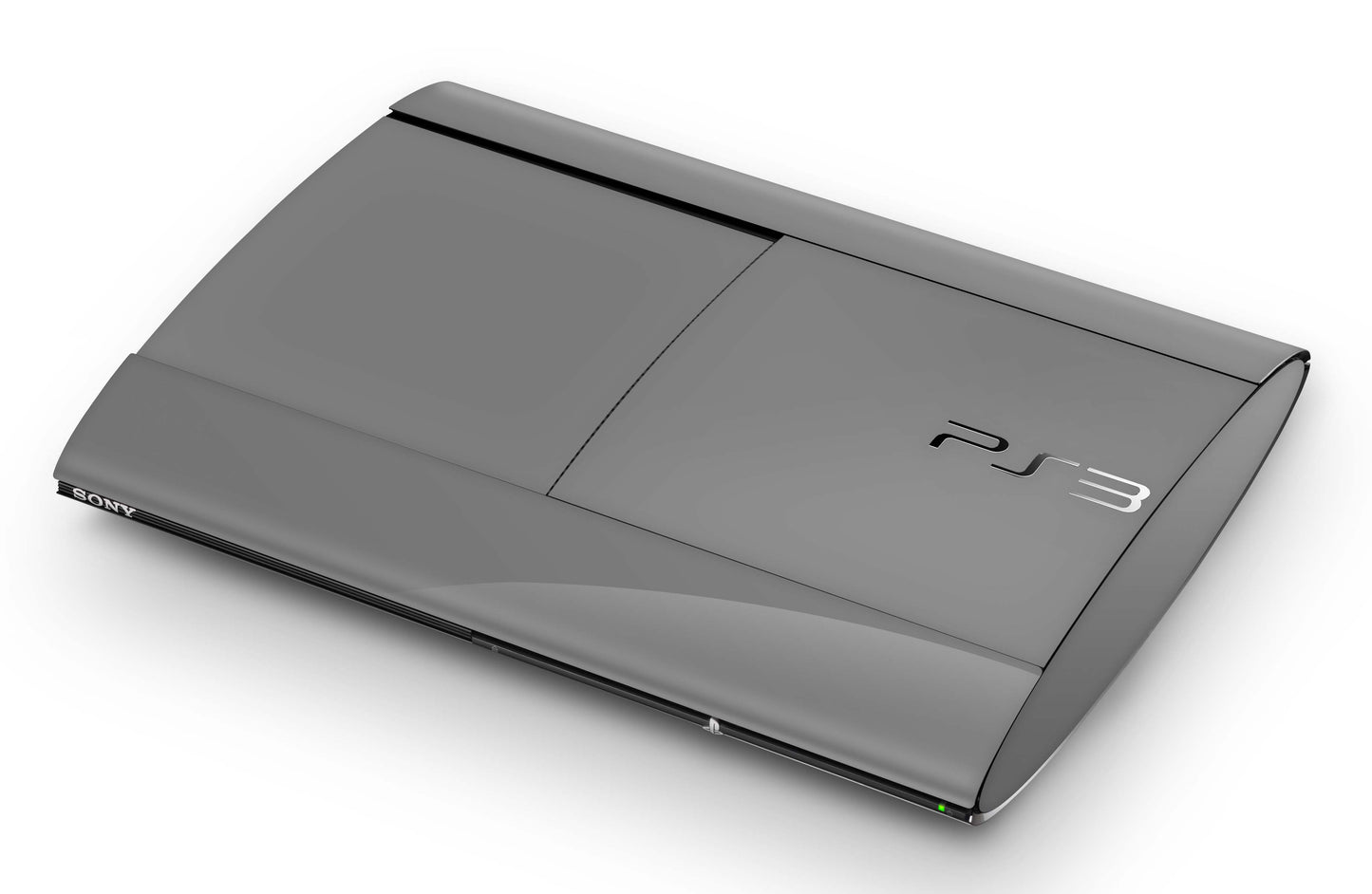 Playstation 3 Super Slim PS3 Skins Design Schutzfolie Vinyl Cover solid state grey Aufkleber skins4u