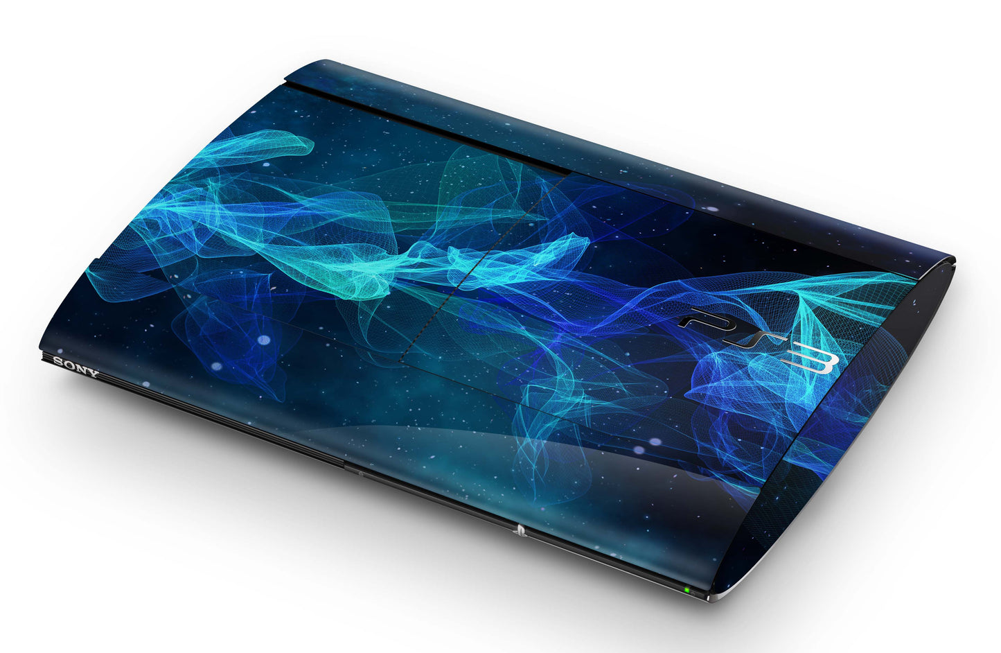 Playstation 3 Super Slim PS3 Skins Design Schutzfolie Vinyl Cover star spiral Aufkleber skins4u