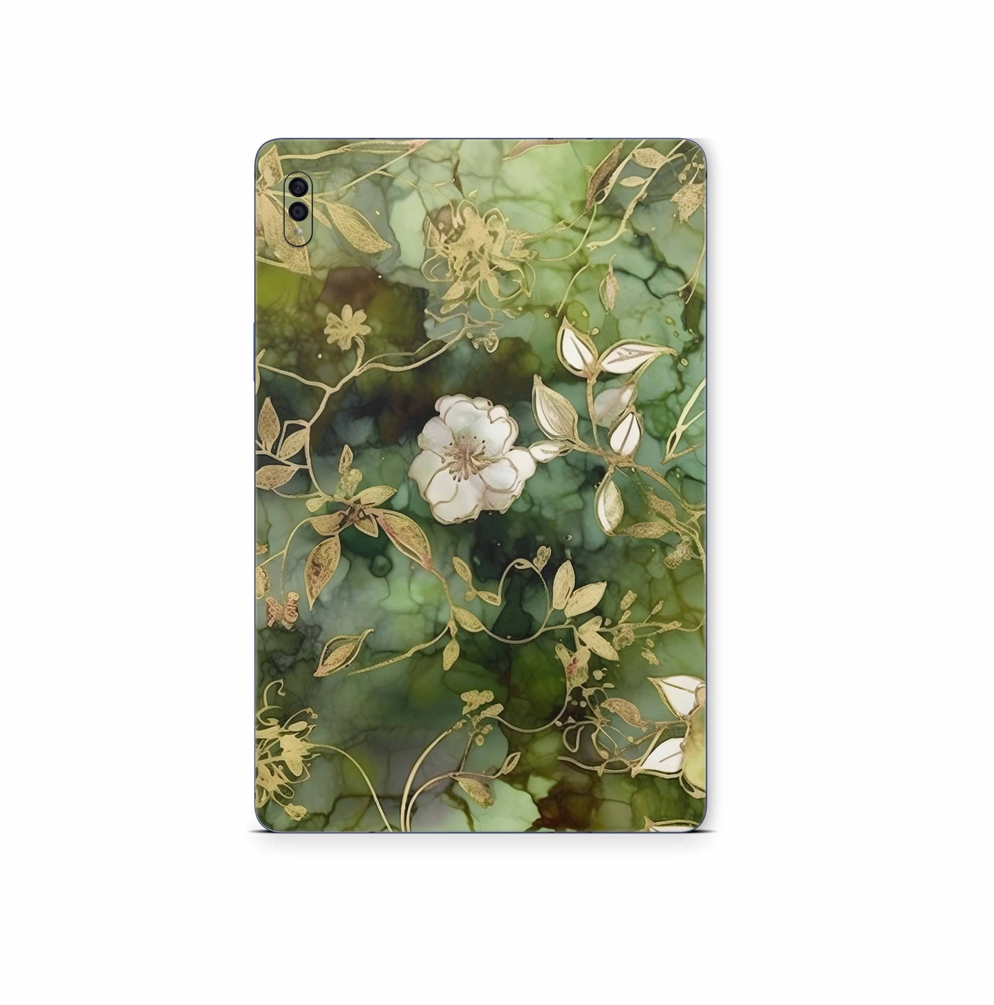 Samsung Galaxy Tab S9 Skins S9 Plus S9 Ultra : Design Schutzfolie Premium Vinyl Elfenblüte Aufkleber skins4u