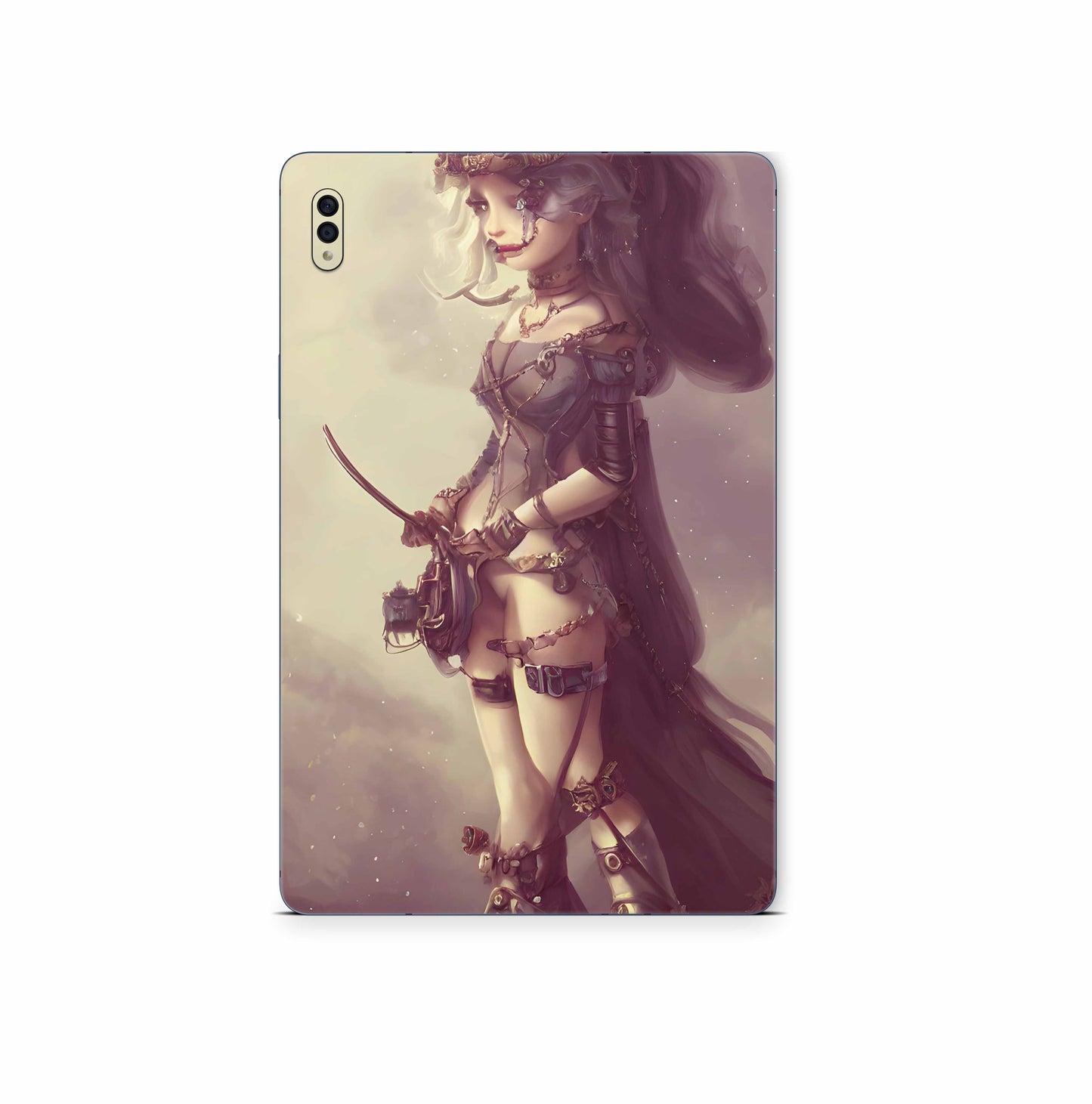Samsung Galaxy Tab S9 Skins S9 Plus S9 Ultra : Design Schutzfolie Premium Vinyl Gothic Girl Aufkleber skins4u