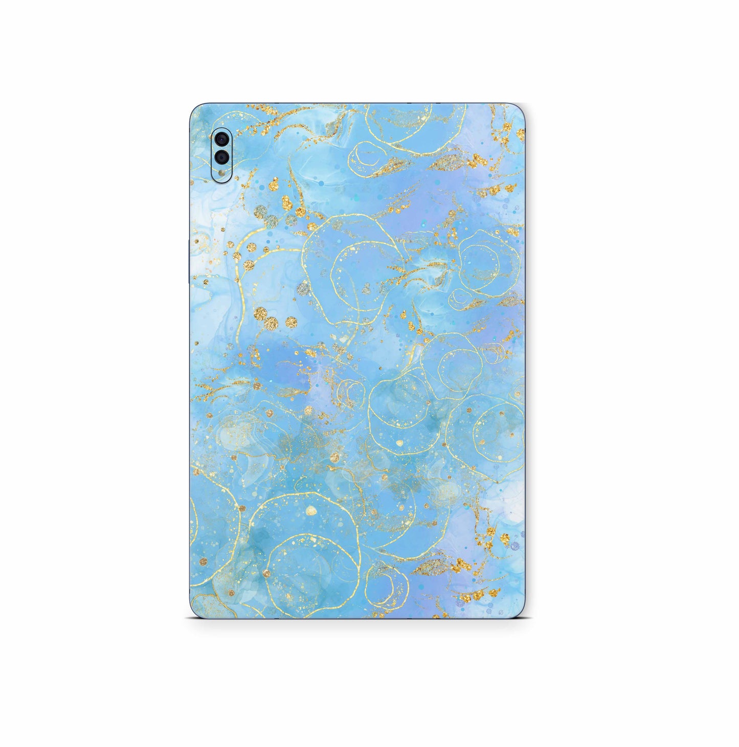 Samsung Galaxy Tab S7 Skins S7 Plus S7 FE : Design Schutzfolie Premium Vinyl Nautic blue Aufkleber skins4u