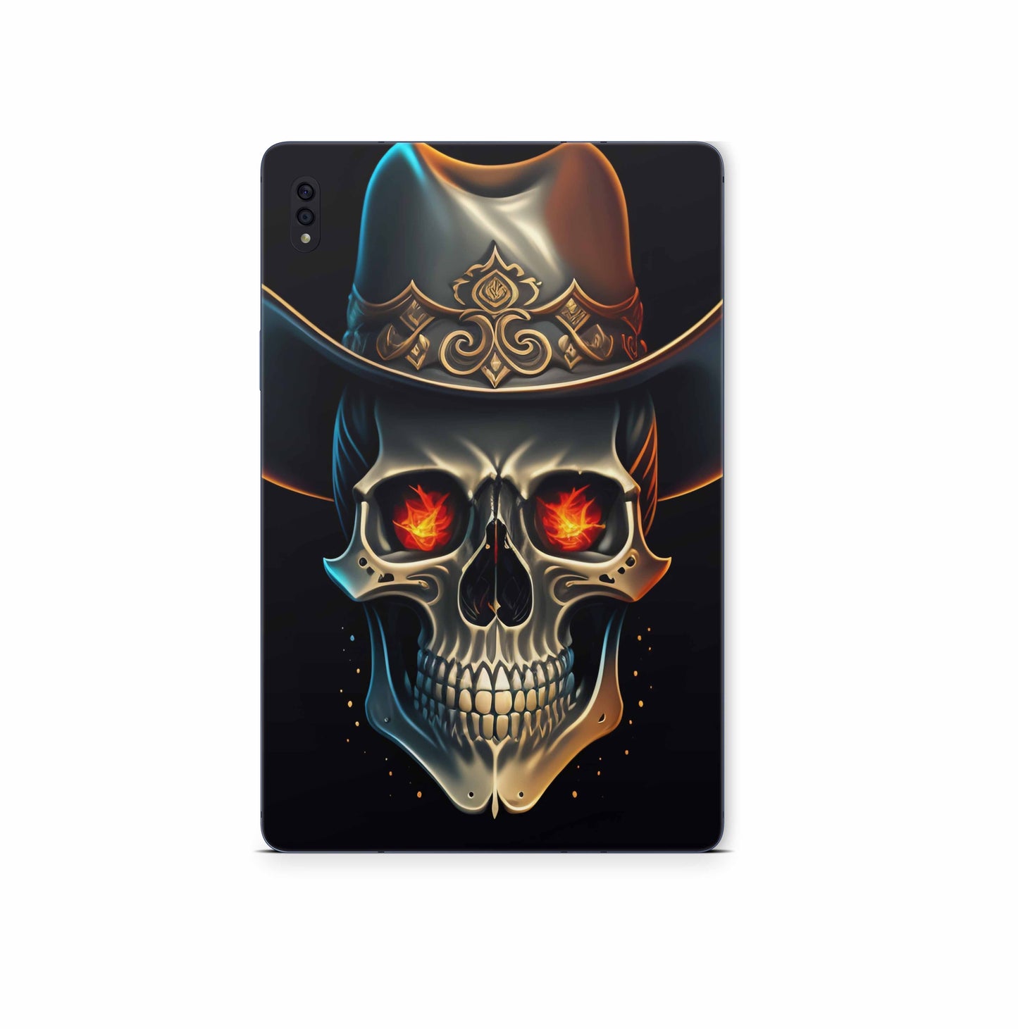Samsung Galaxy Tab S9 Skins S9 Plus S9 Ultra : Design Schutzfolie Premium Vinyl Skull Sheriff Aufkleber skins4u