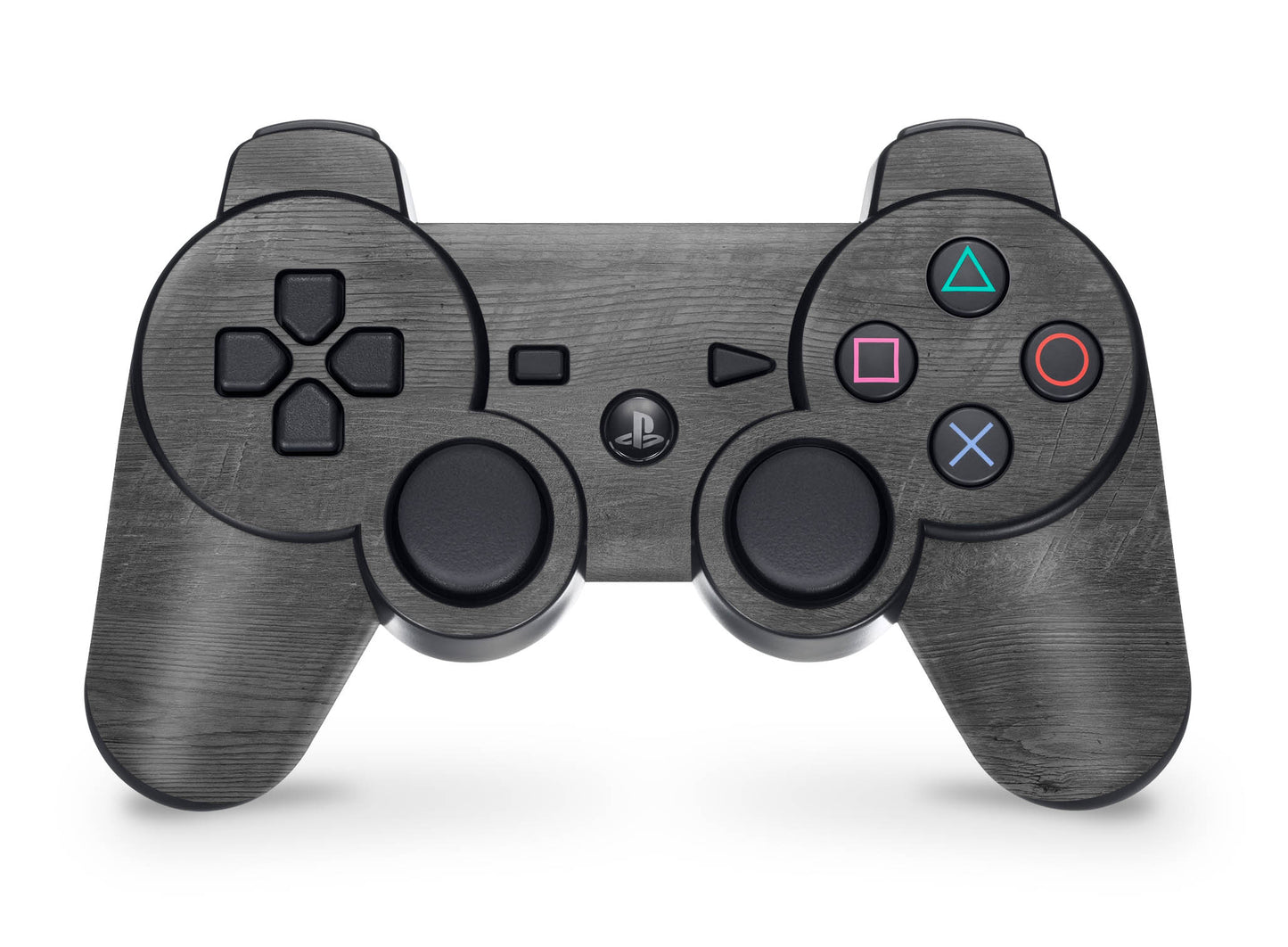 PS3 Controller Aufkleber Skin Playstation 3 Gamepad Vinyl Cover black woodgrain Elektronik-Sticker & -Aufkleber skins4u