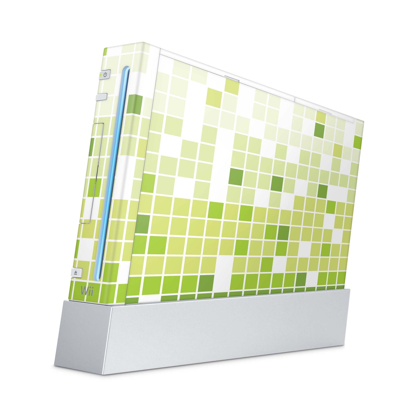 Nintendo Wii Skin Aufkleber Designfolie Skins Set mosaik green Aufkleber Skins4u