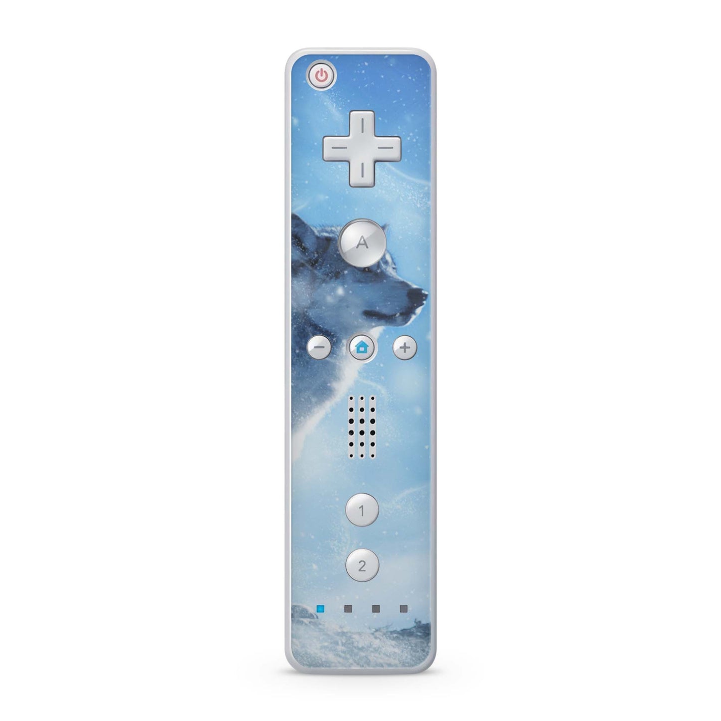 Nintendo Wii Remote Skin Schutz Design Folie für die Wii Fernbedienung lone wolf Aufkleber Skins4u