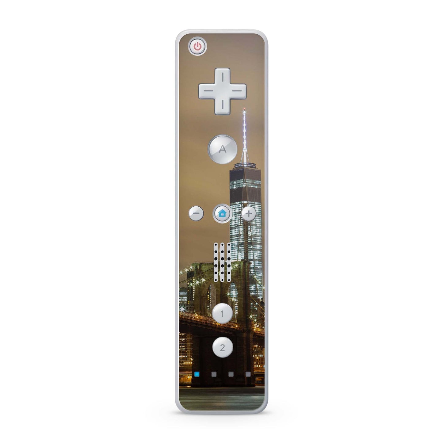 Nintendo Wii Remote Skin Schutz Design Folie für die Wii Fernbedienung new york bridge Aufkleber Skins4u