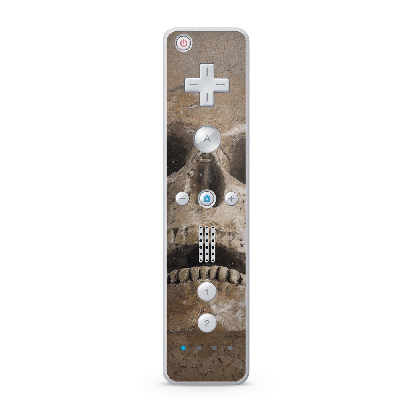 Nintendo Wii Remote Skin Schutz Design Folie für die Wii Fernbedienung sand skull Aufkleber Skins4u