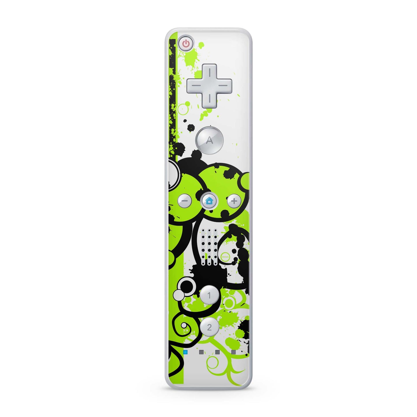 Nintendo Wii Remote Skin Schutz Design Folie für die Wii Fernbedienung simple green Aufkleber Skins4u