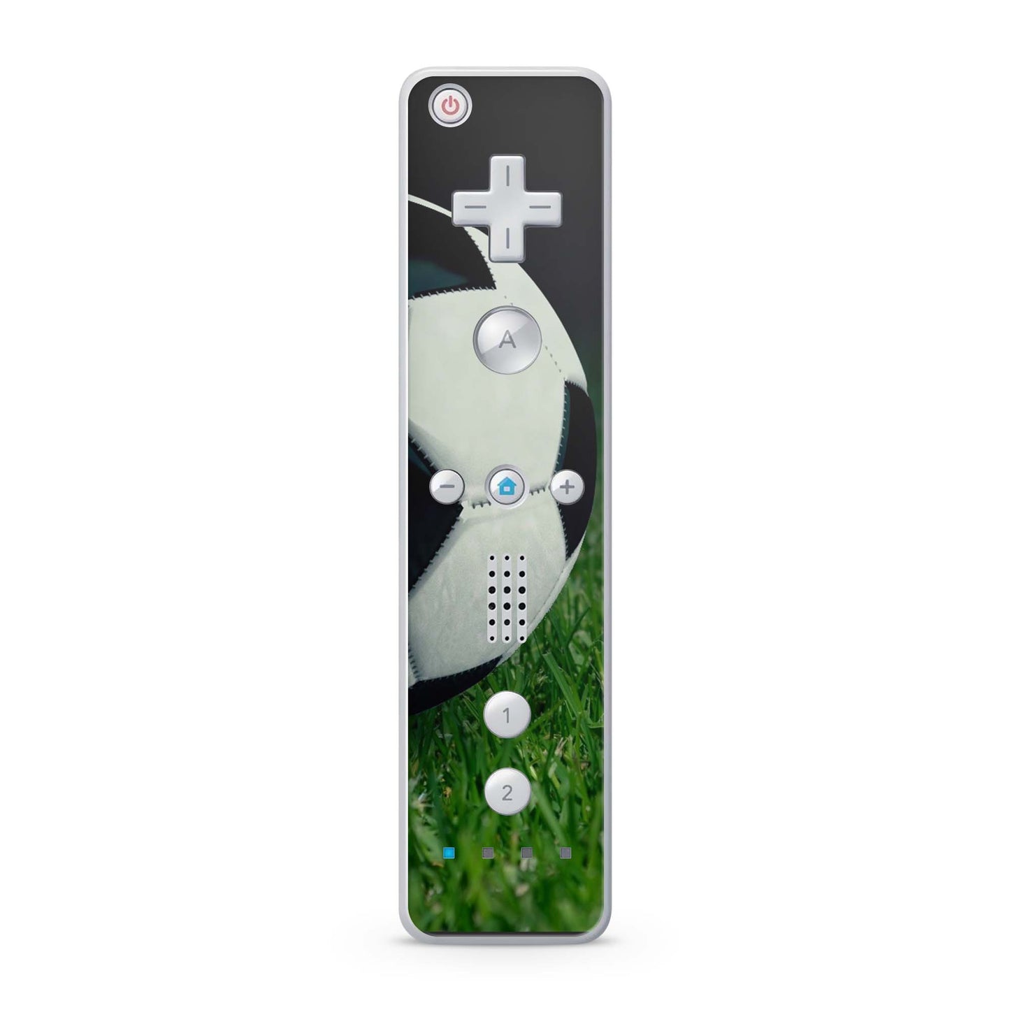 Nintendo Wii Remote Skin Schutz Design Folie für die Wii Fernbedienung soccer Aufkleber Skins4u