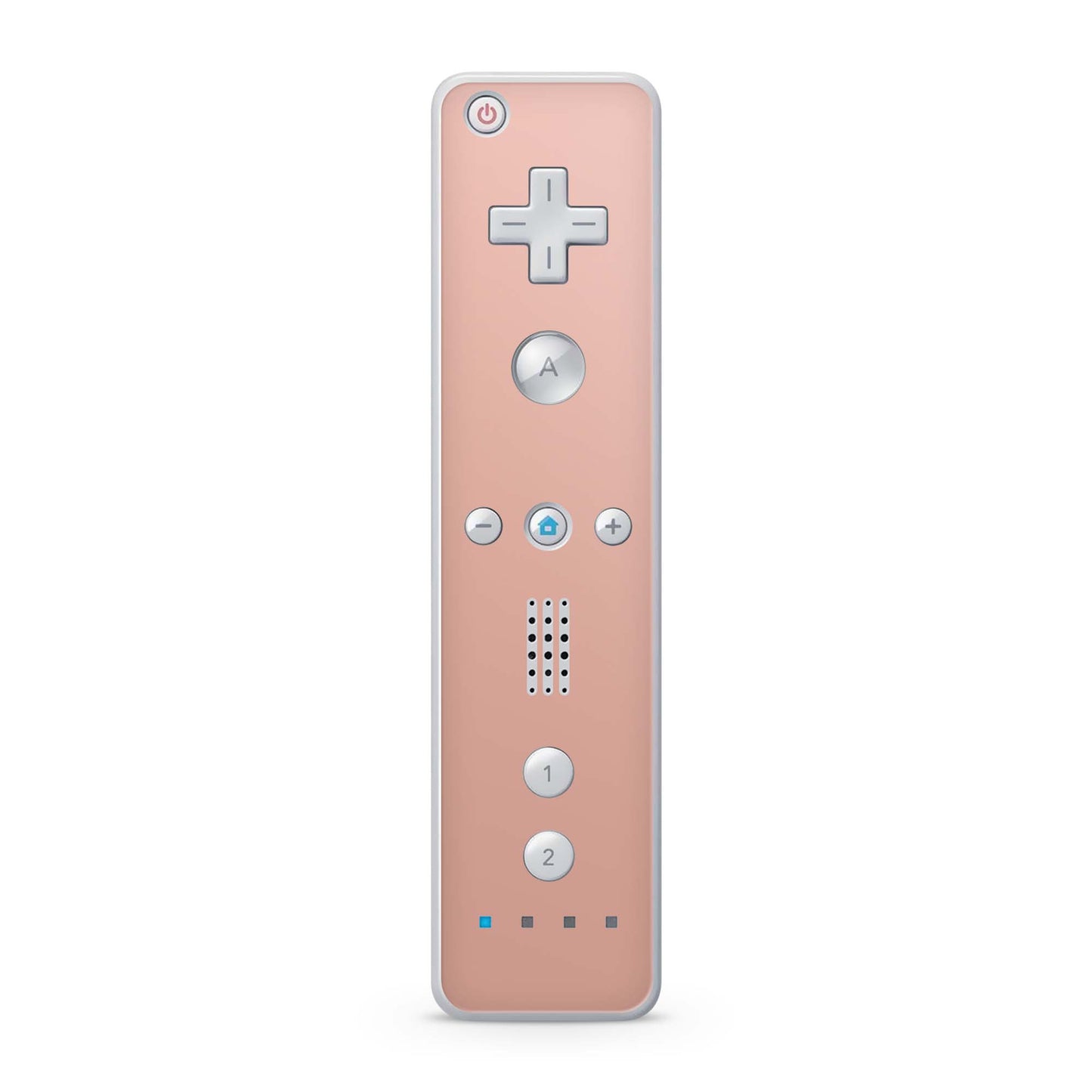 Nintendo Wii Remote Skin Schutz Design Folie für die Wii Fernbedienung solid state peach Aufkleber Skins4u