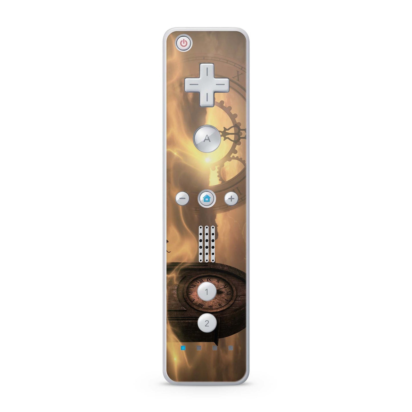 Nintendo Wii Remote Skin Schutz Design Folie für die Wii Fernbedienung time Aufkleber Skins4u