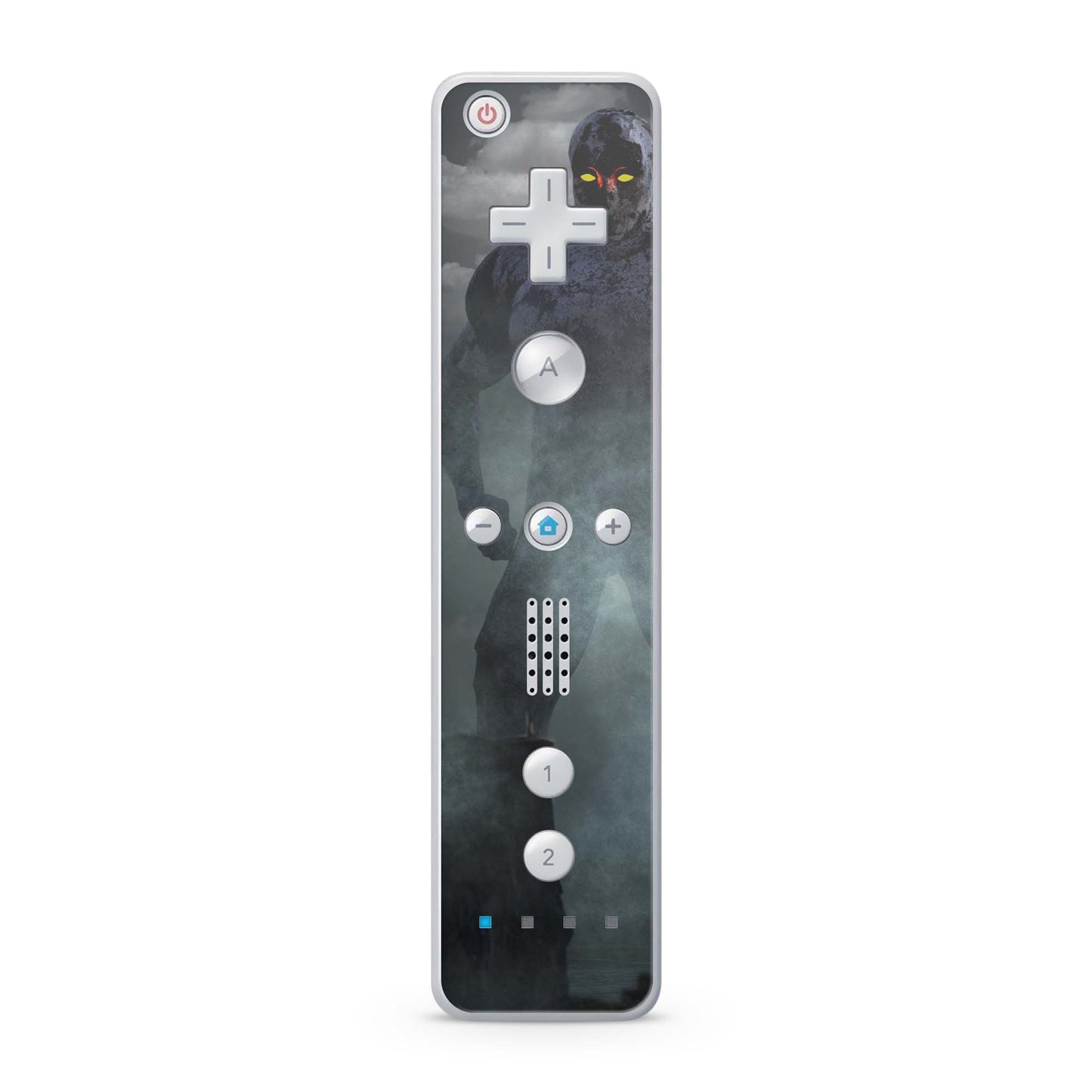 Nintendo Wii Remote Skin Schutz Design Folie für die Wii Fernbedienung titan Aufkleber Skins4u