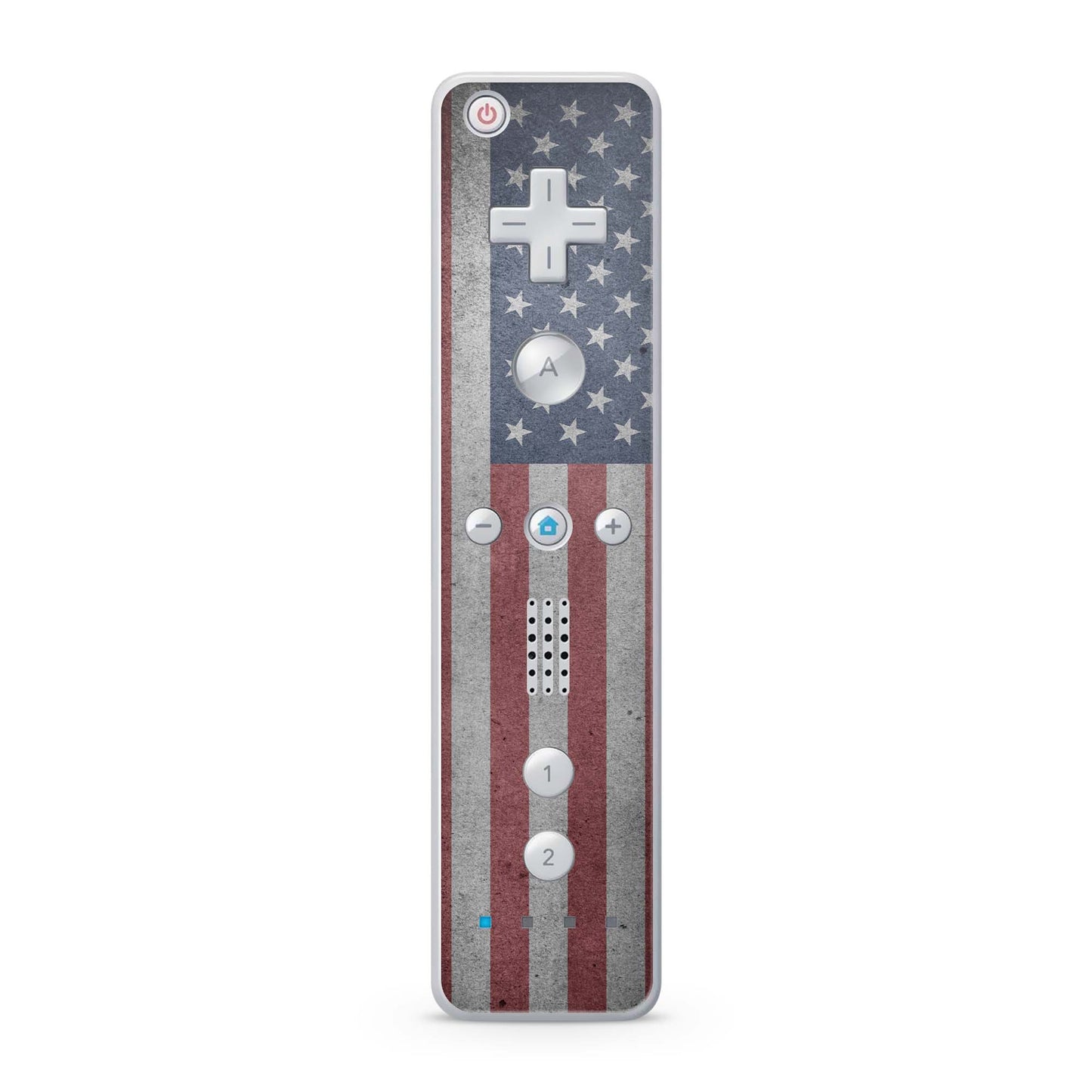 Nintendo Wii Remote Skin Schutz Design Folie für die Wii Fernbedienung usa flagge Aufkleber Skins4u