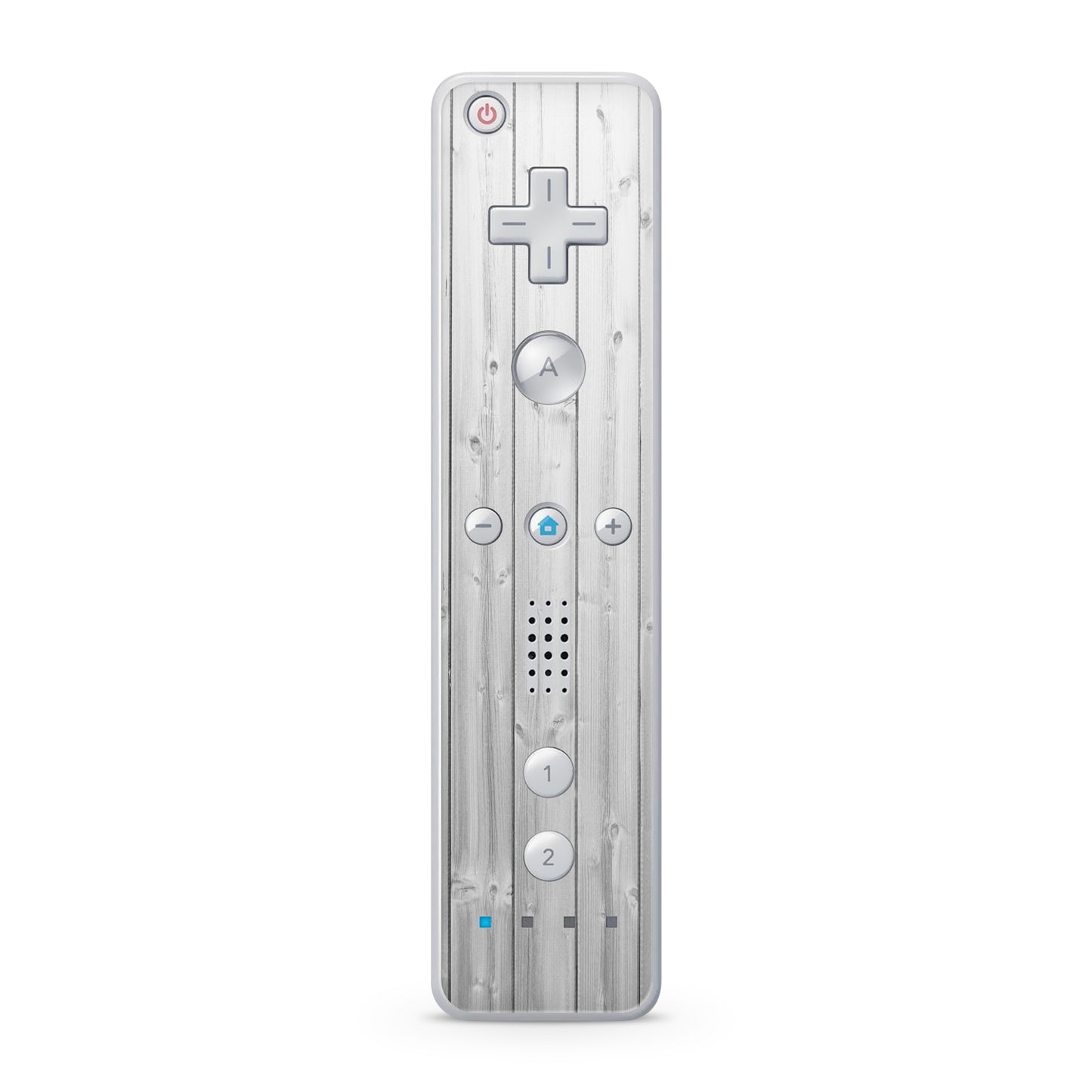 Nintendo Wii Remote Skin Schutz Design Folie für die Wii Fernbedienung white wood Aufkleber Skins4u