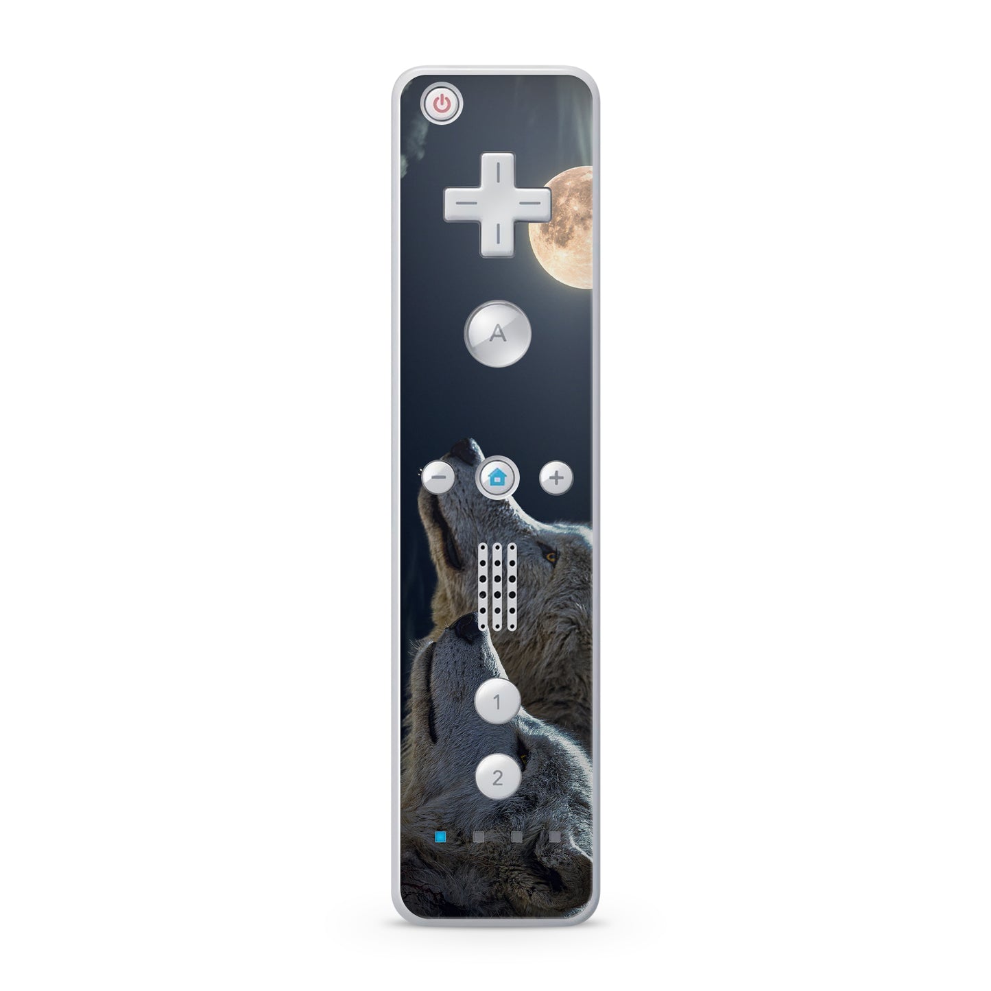 Nintendo Wii Remote Skin Schutz Design Folie für die Wii Fernbedienung woelfe Aufkleber Skins4u