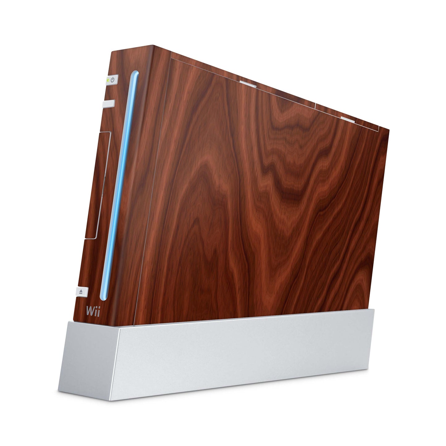 Nintendo Wii Skin Aufkleber Designfolie Skins Set rosewood Aufkleber Skins4u