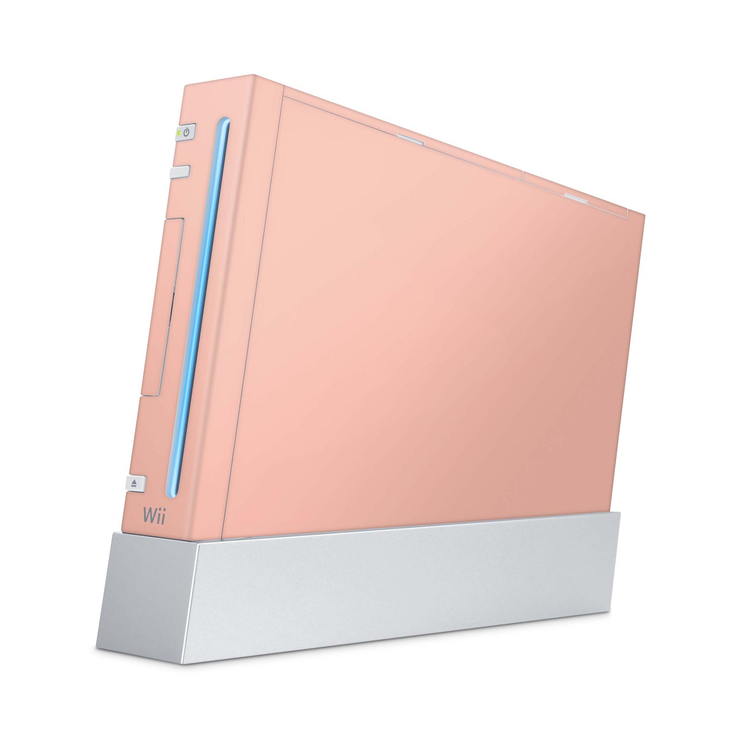 Nintendo Wii Skin Aufkleber Designfolie Skins Set solid state peach Aufkleber Skins4u