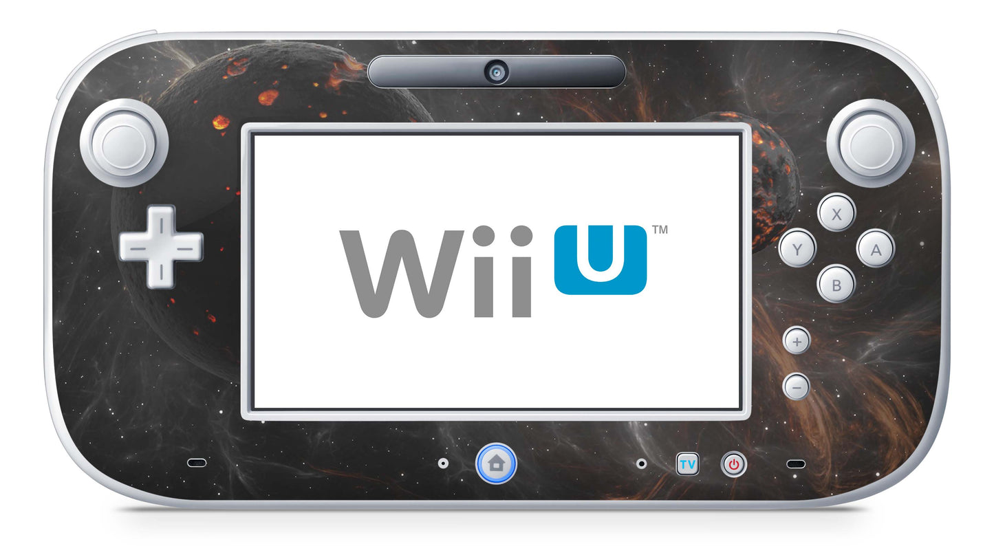Nintendo Wii U Skin Konsolen und Tablet Controller Aufkleber Set Astronomy Aufkleber Skins4u