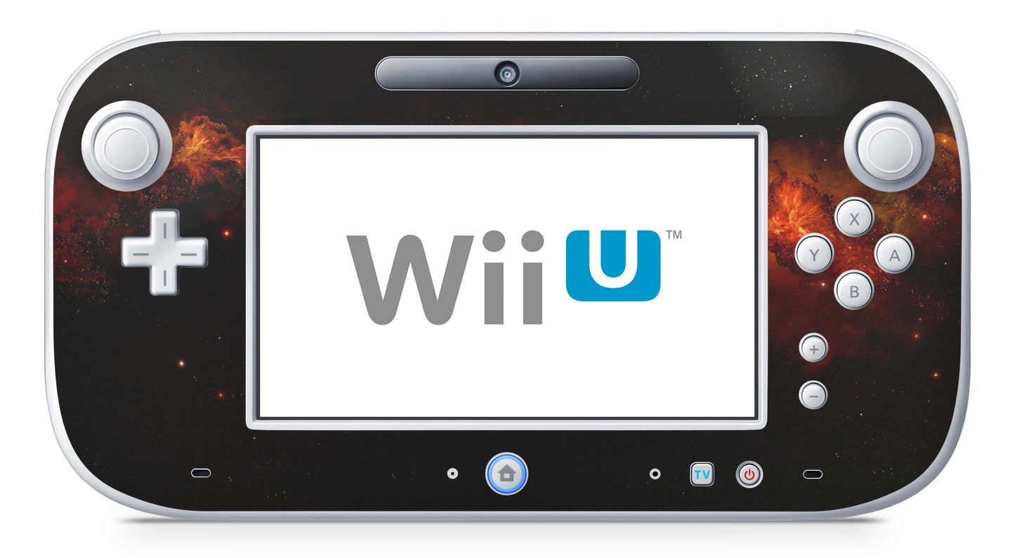 Nintendo Wii U Skin Konsolen und Tablet Controller Aufkleber Set Far Galaxy Aufkleber Skins4u