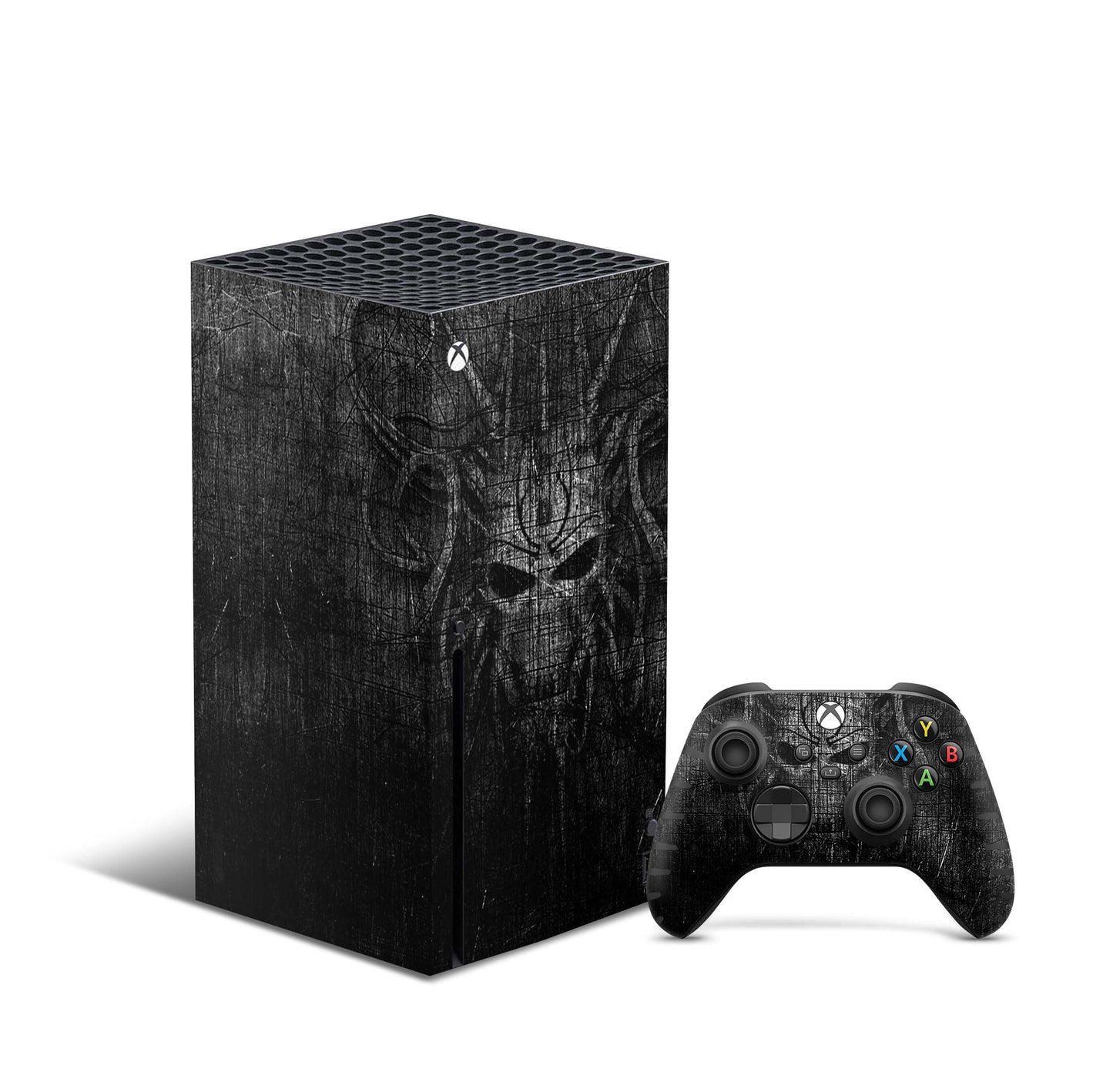 Xbox Series X Skin Aufkleber Design Schutzfolie Vinyl - Black-Demon Aufkleber Skins4u
