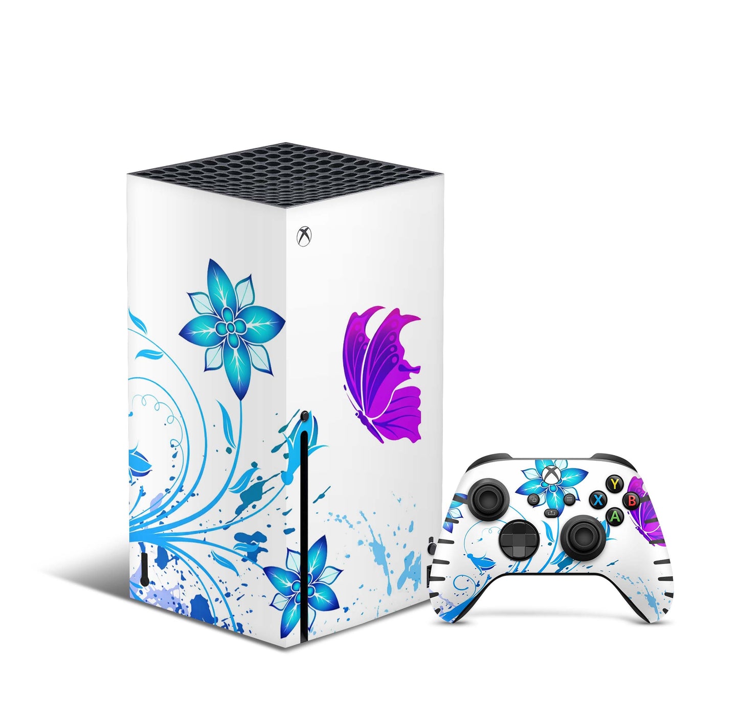 Xbox Series X Skin Aufkleber Design Schutzfolie Vinyl - Flutter Aufkleber Skins4u