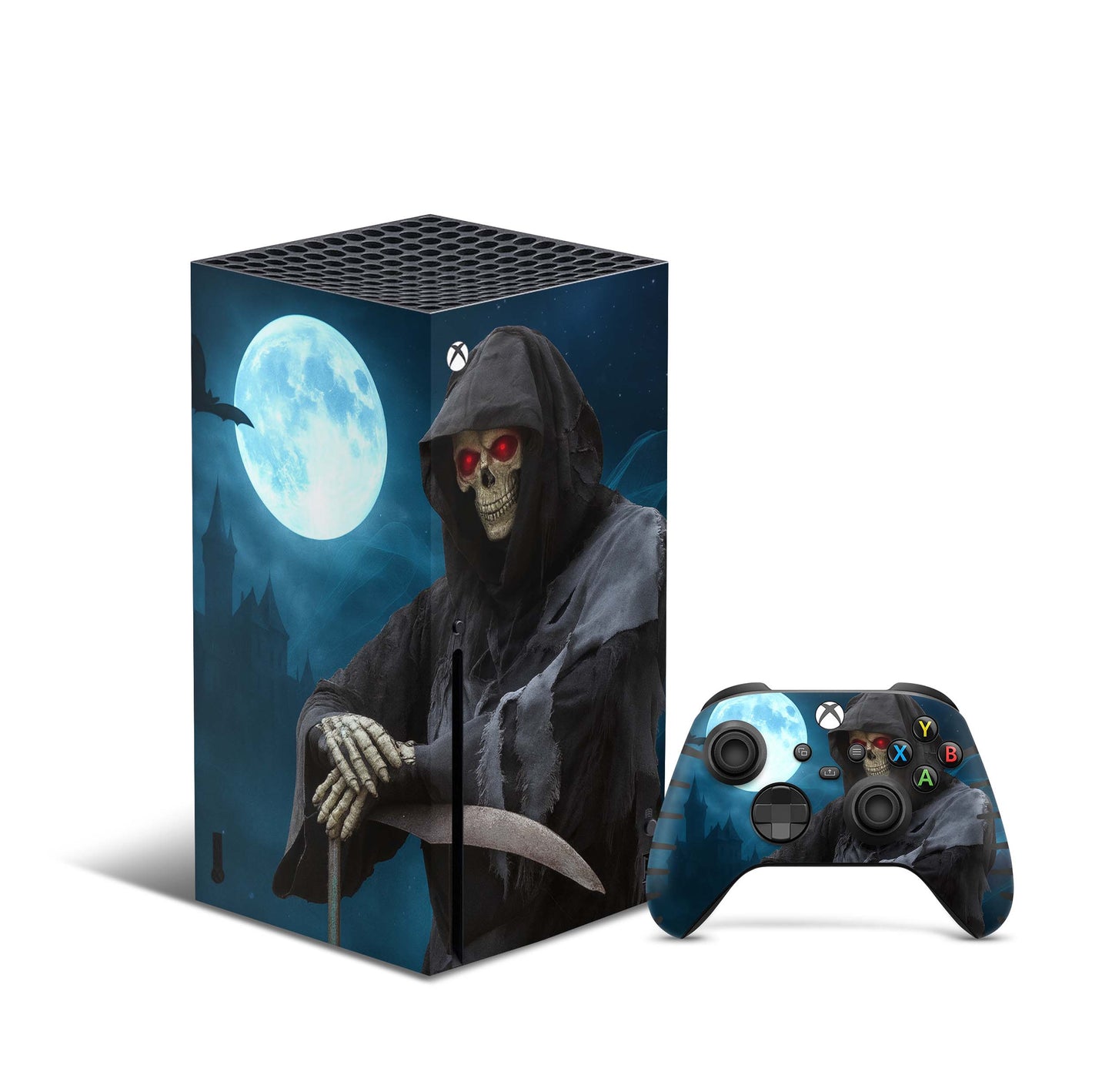 Xbox Series X Skin Aufkleber Design Schutzfolie Vinyl - Reaper Aufkleber Skins4u
